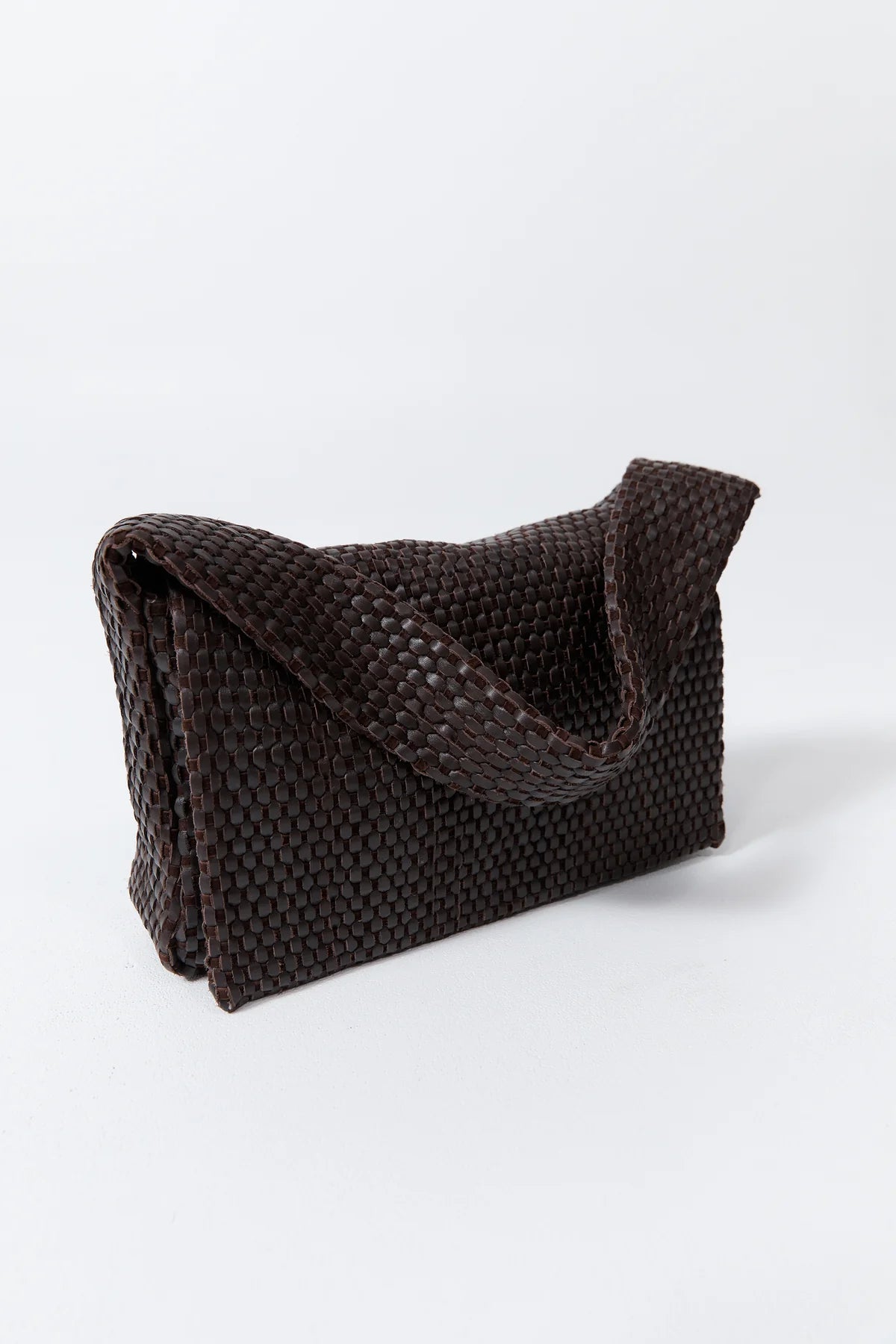 LATTICE EVERYDAY SATCHEL COFFEE