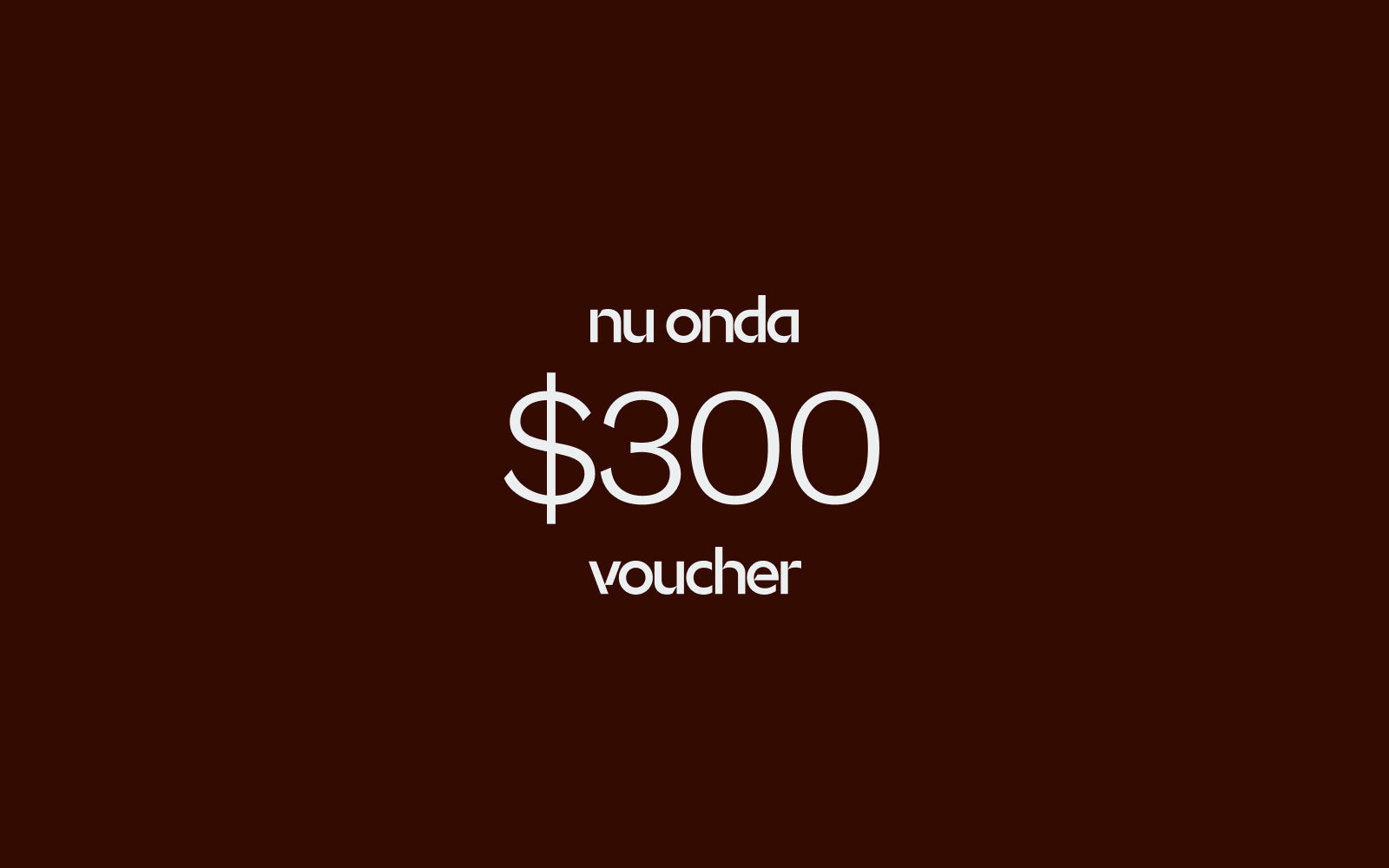 $300 Gift Voucher