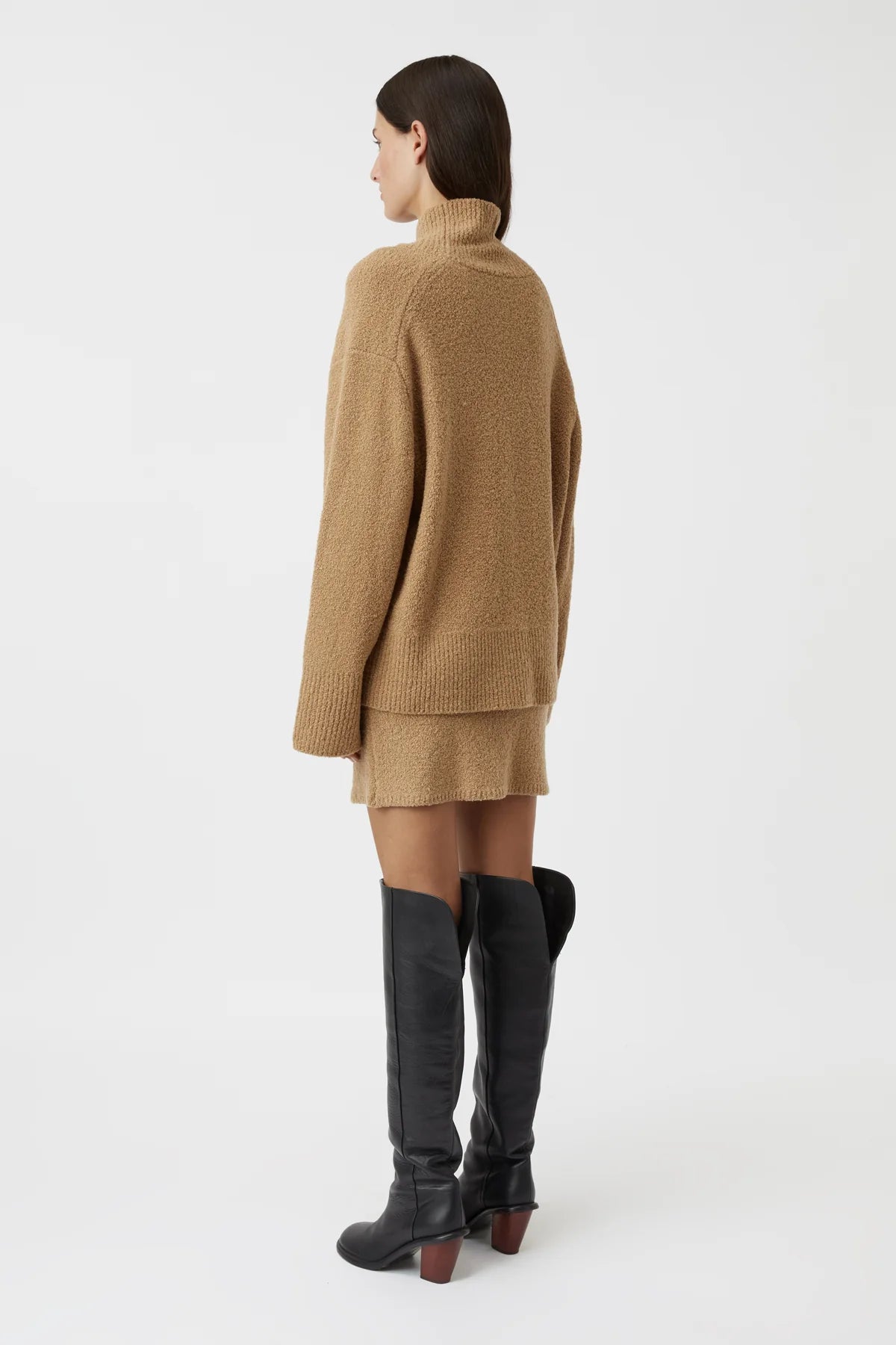 LENORA MINI SKIRT TAN