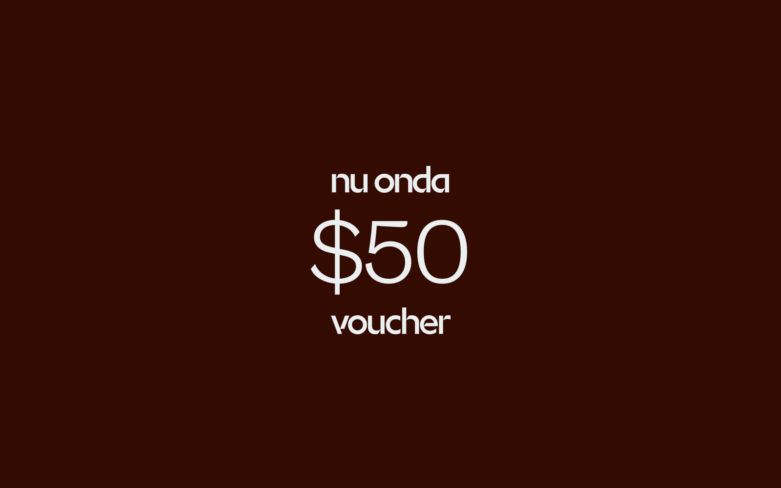 $50 Gift Voucher