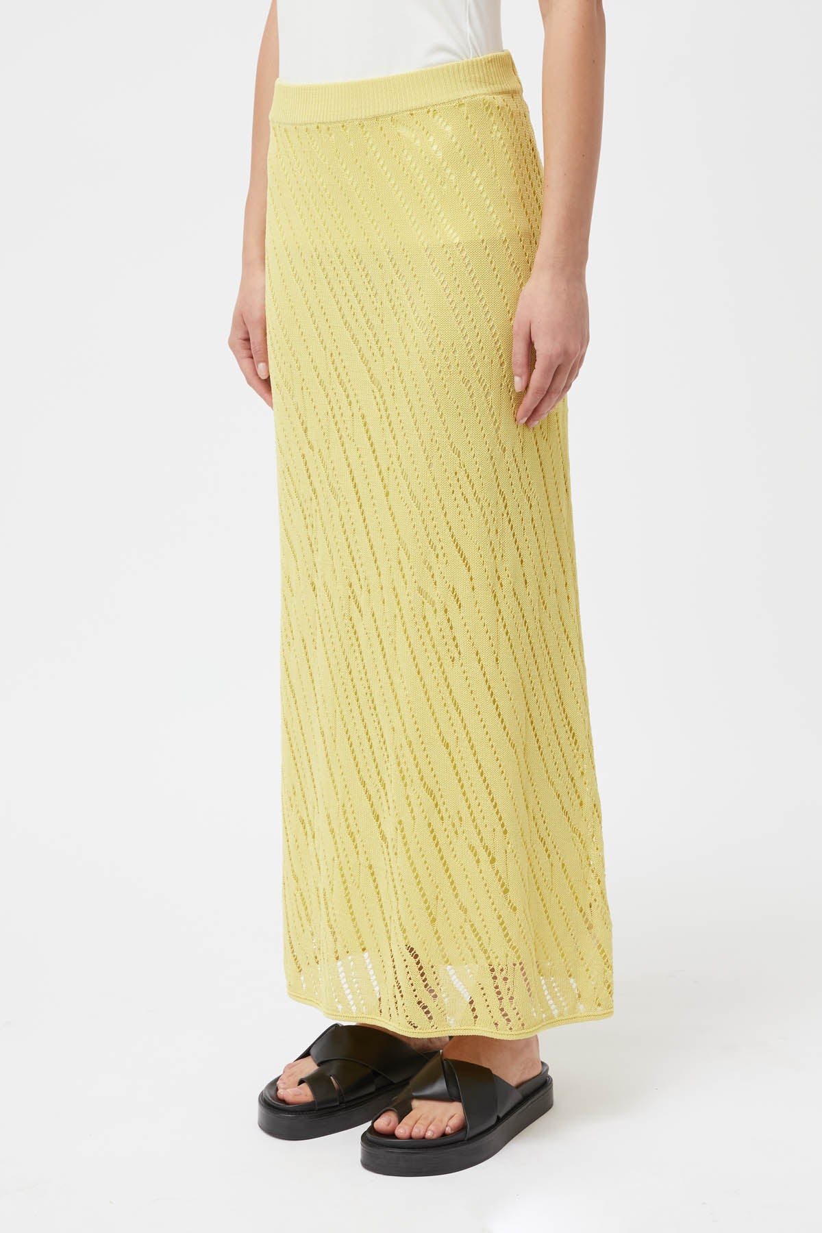 CLOVER KNIT SKIRT ACID