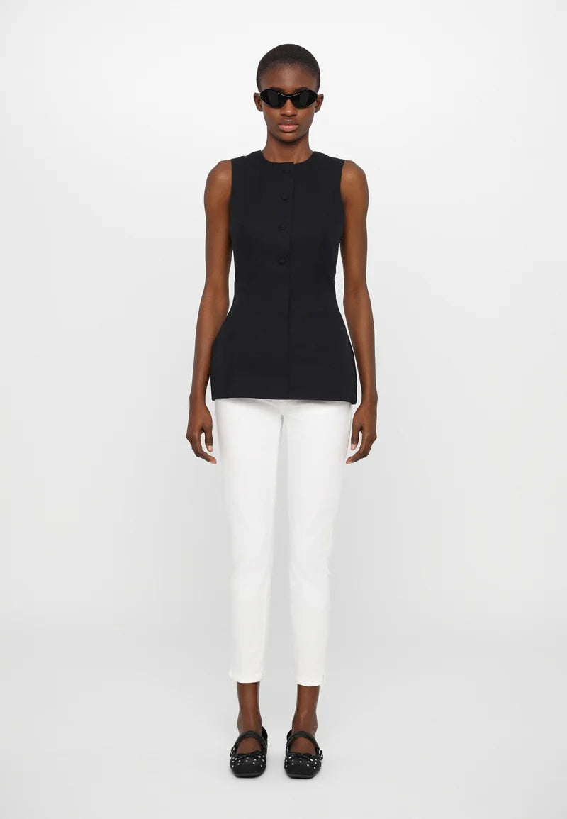 JENNEIU TOP BLACK