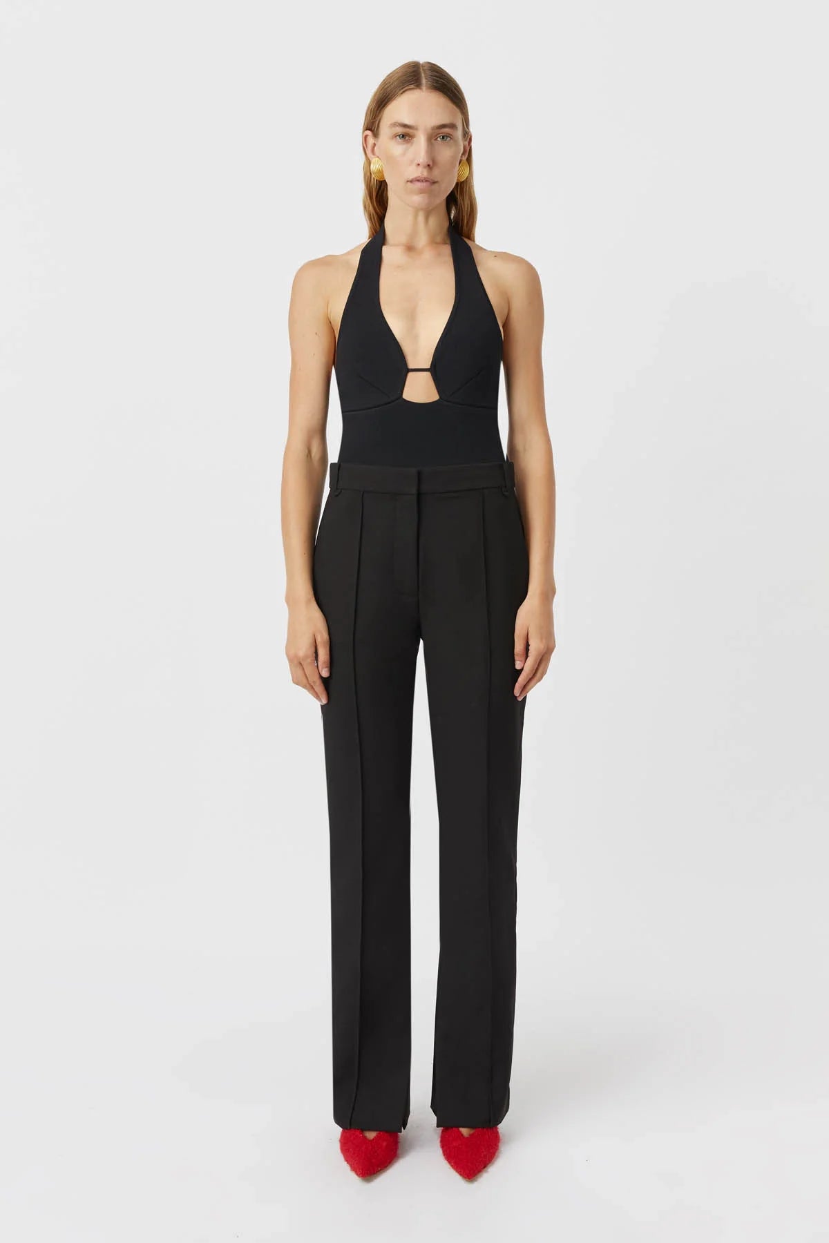 MACKINLEY SLIM LEG PANT BLACK