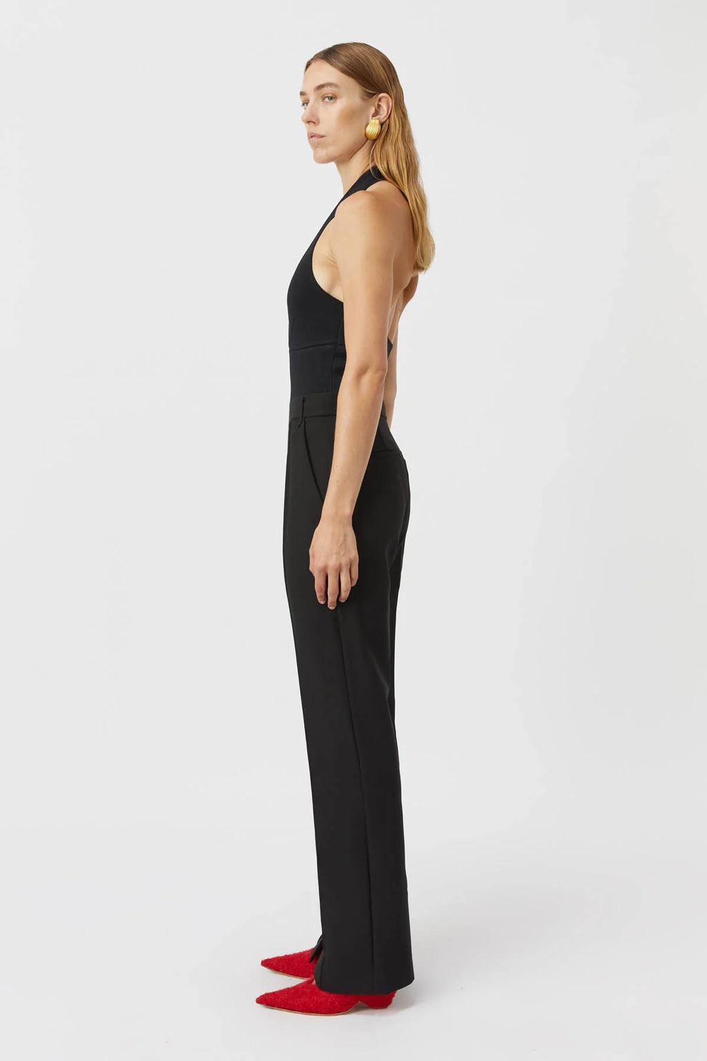 MACKINLEY SLIM LEG PANT BLACK