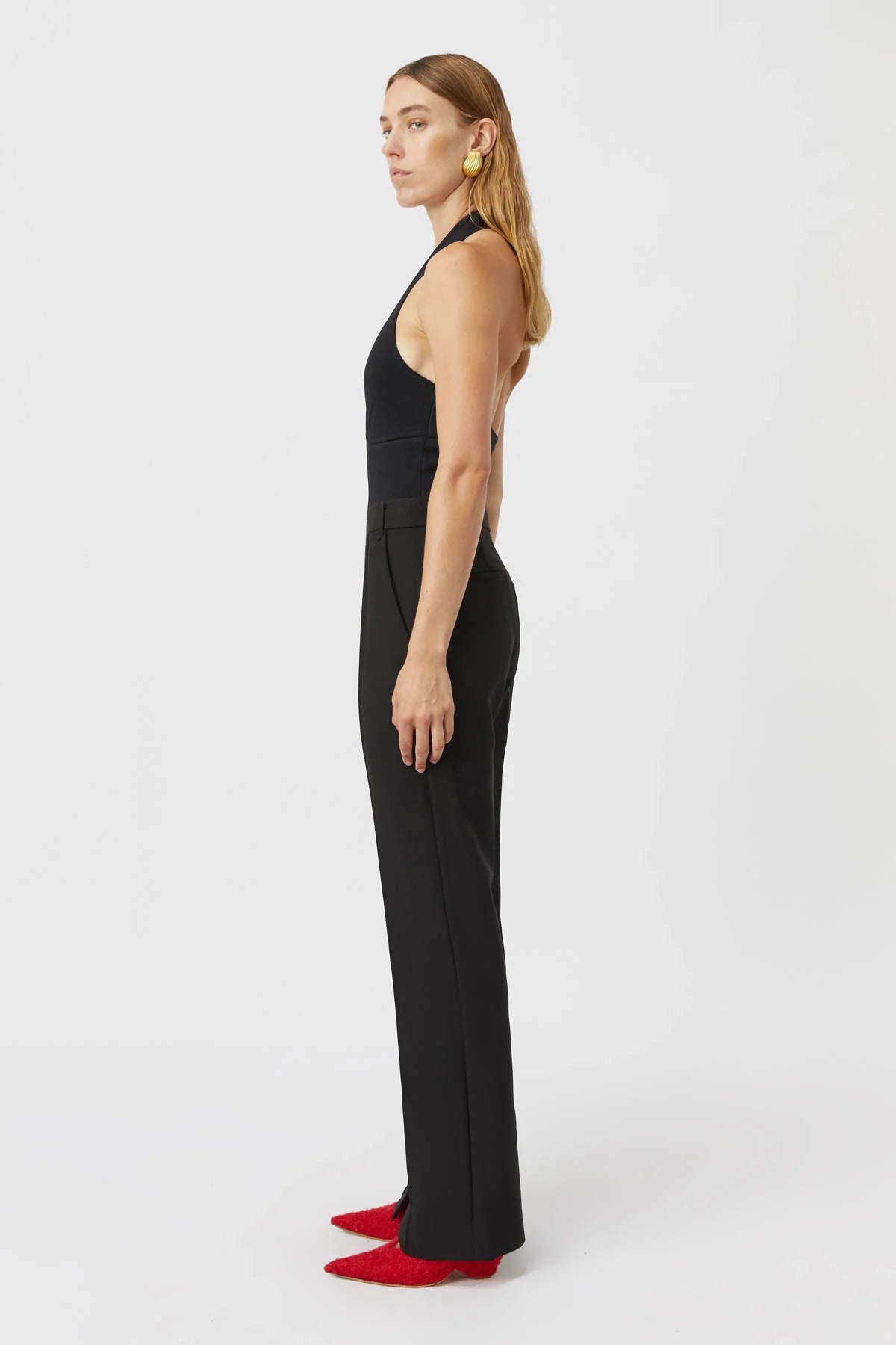 MACKINLEY SLIM LEG PANT BLACK