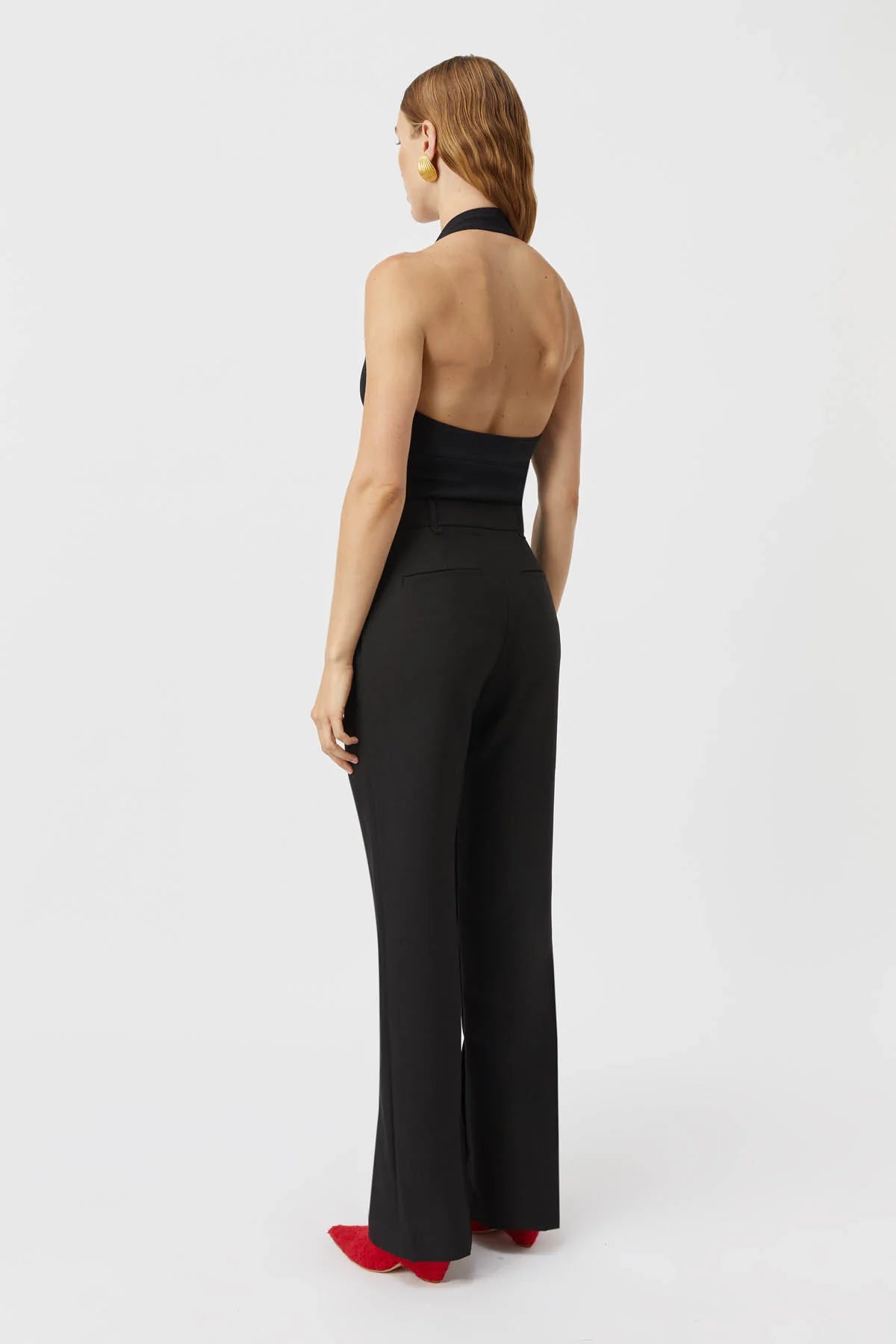 MACKINLEY SLIM LEG PANT BLACK
