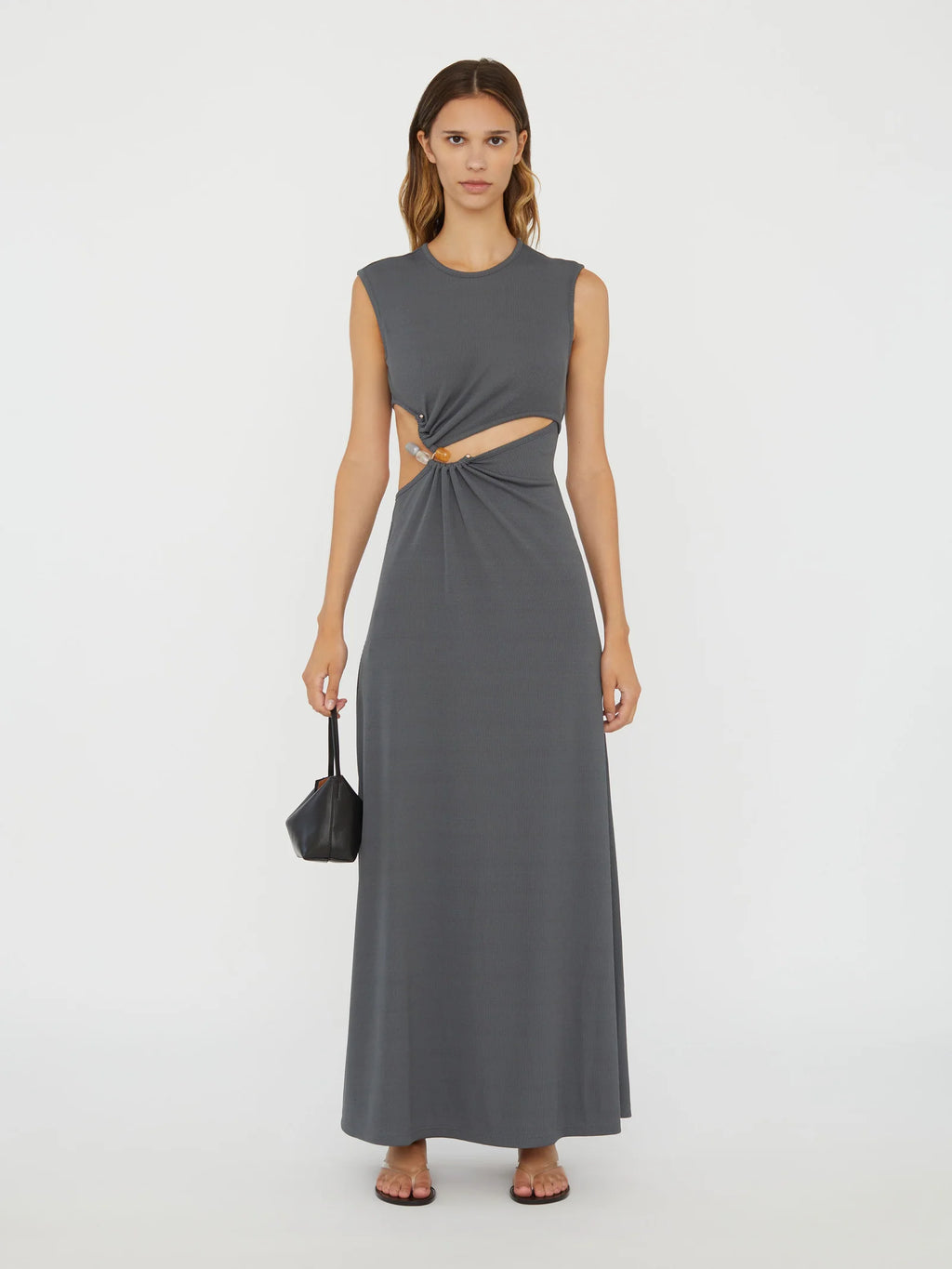 CONCAVE STONE TANK DRESS STEEL
