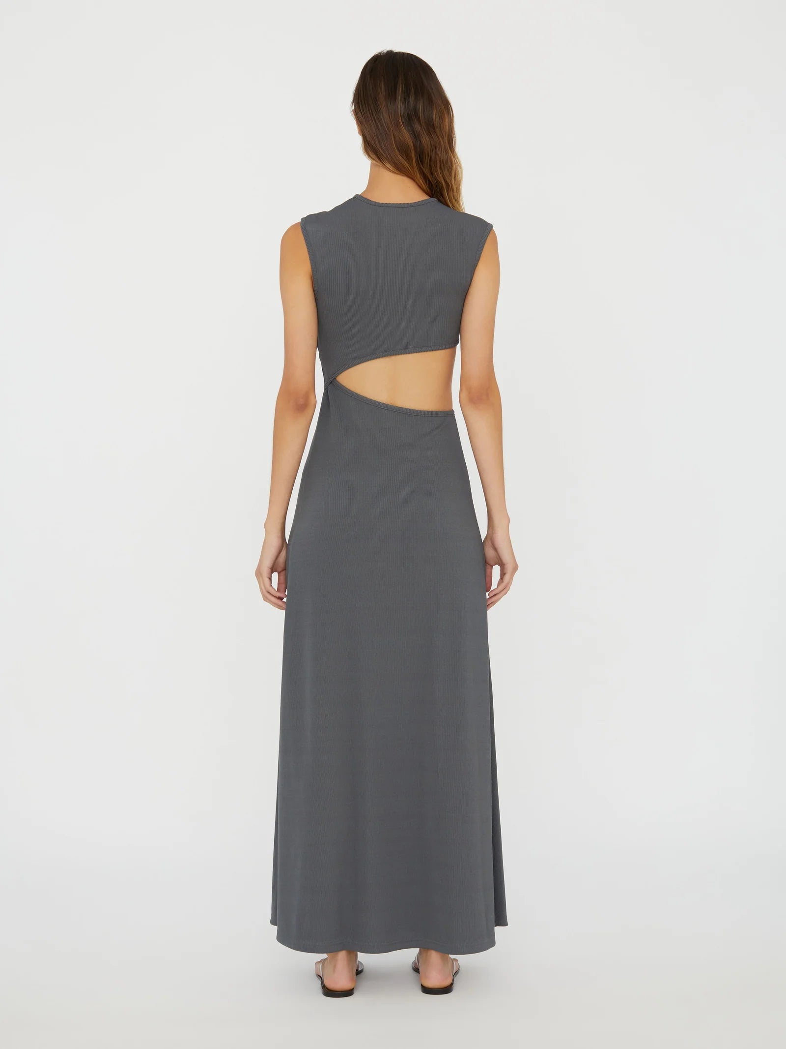 CONCAVE STONE TANK DRESS STEEL