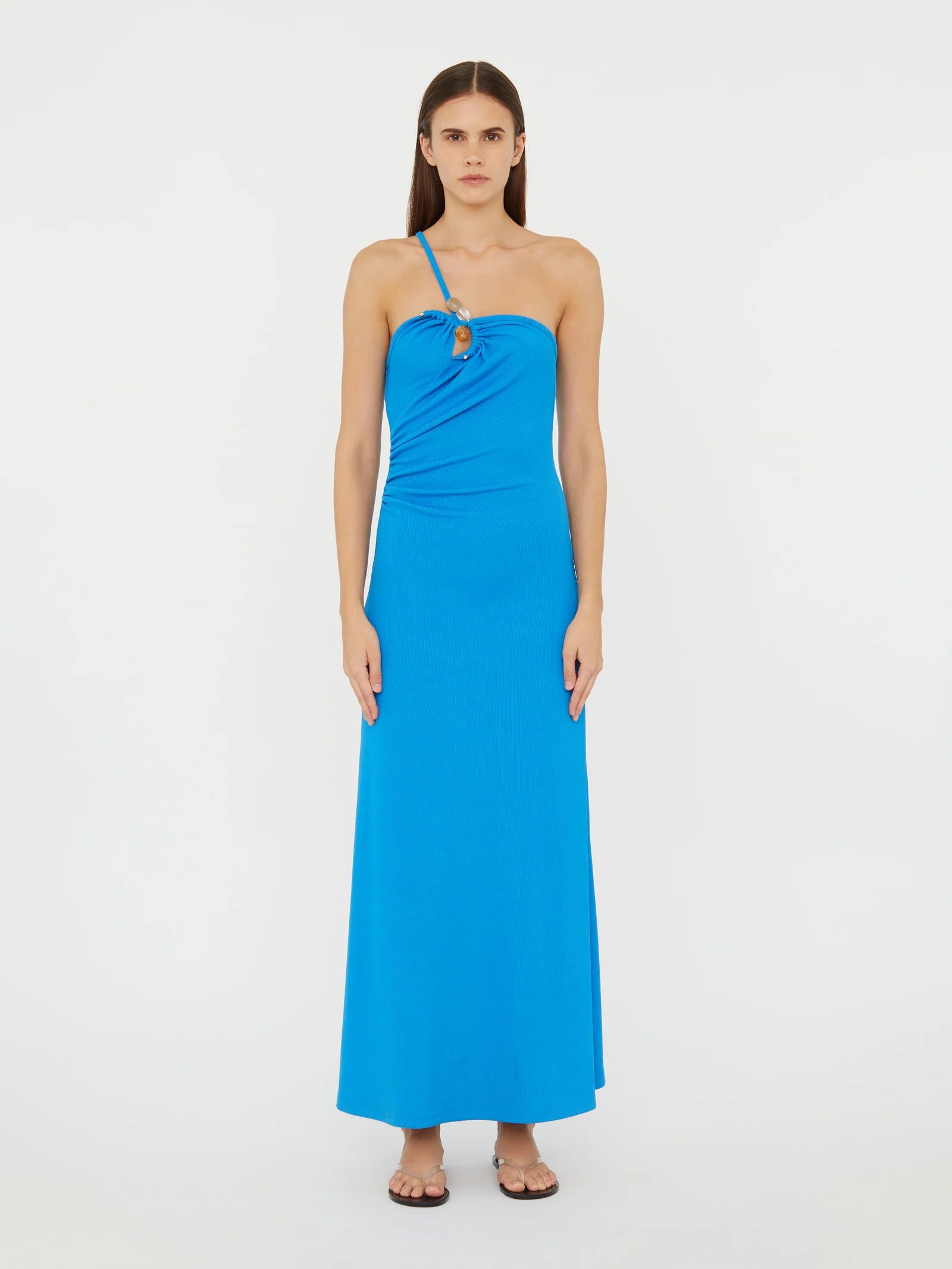 CONCAVE STONE CAMI DRESS BOSTON BLUE