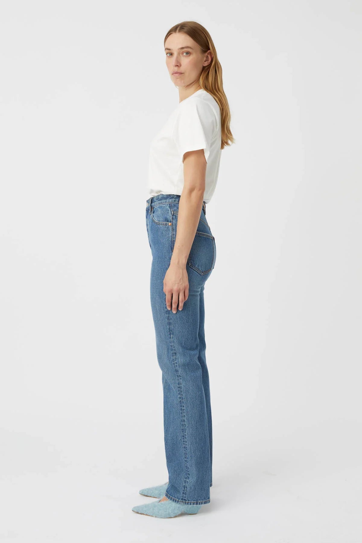 KAIA DENIM JEAN CLASSIC BLUE