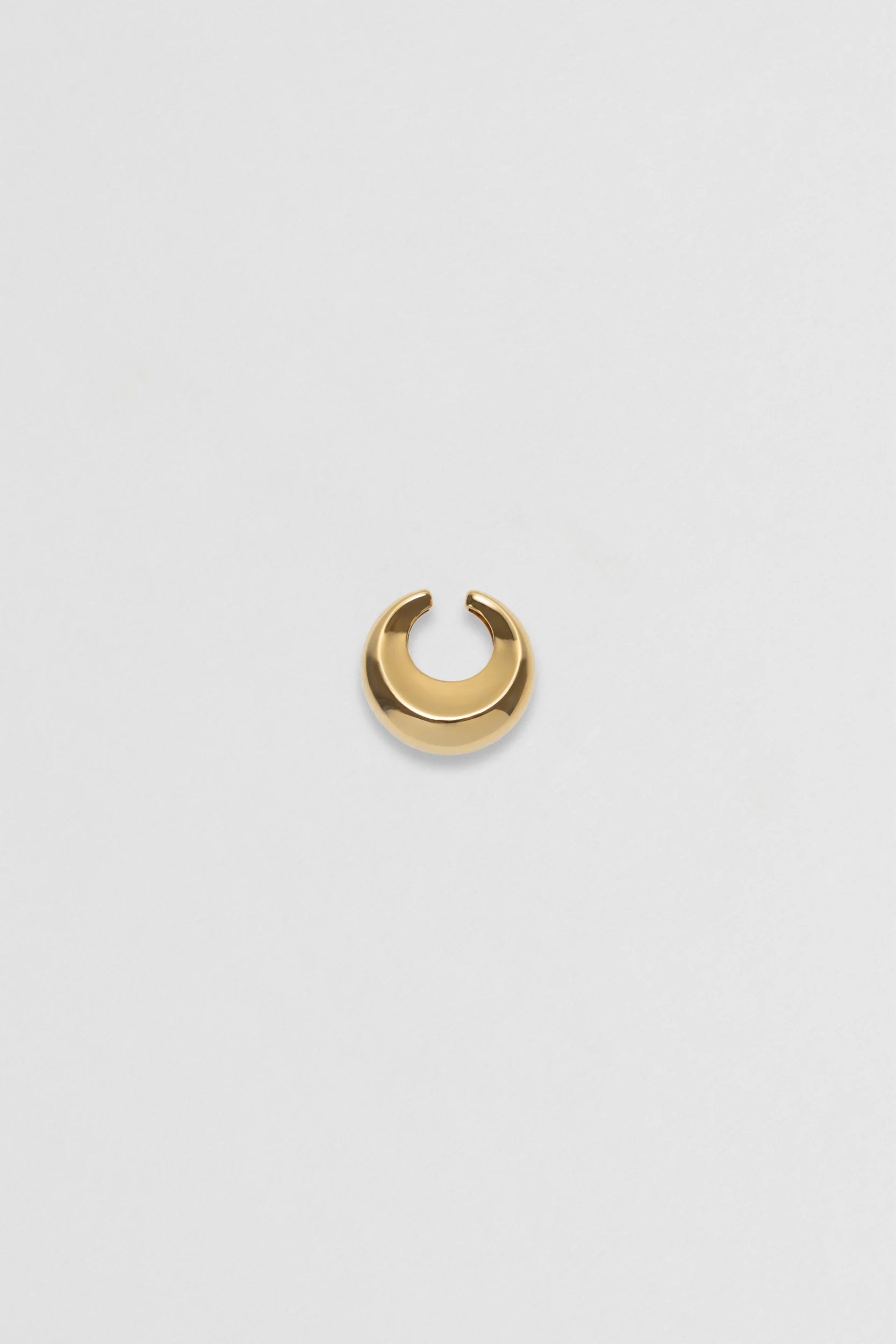 CONCAVE EAR CUFF SMALL GOLD