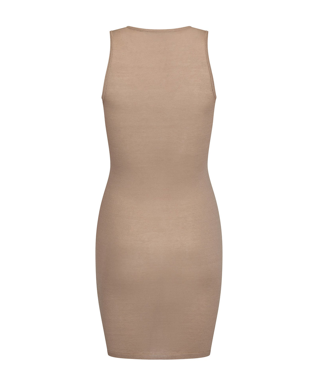 SHEER ESSENTIALS SLIP DRESS NATURAL