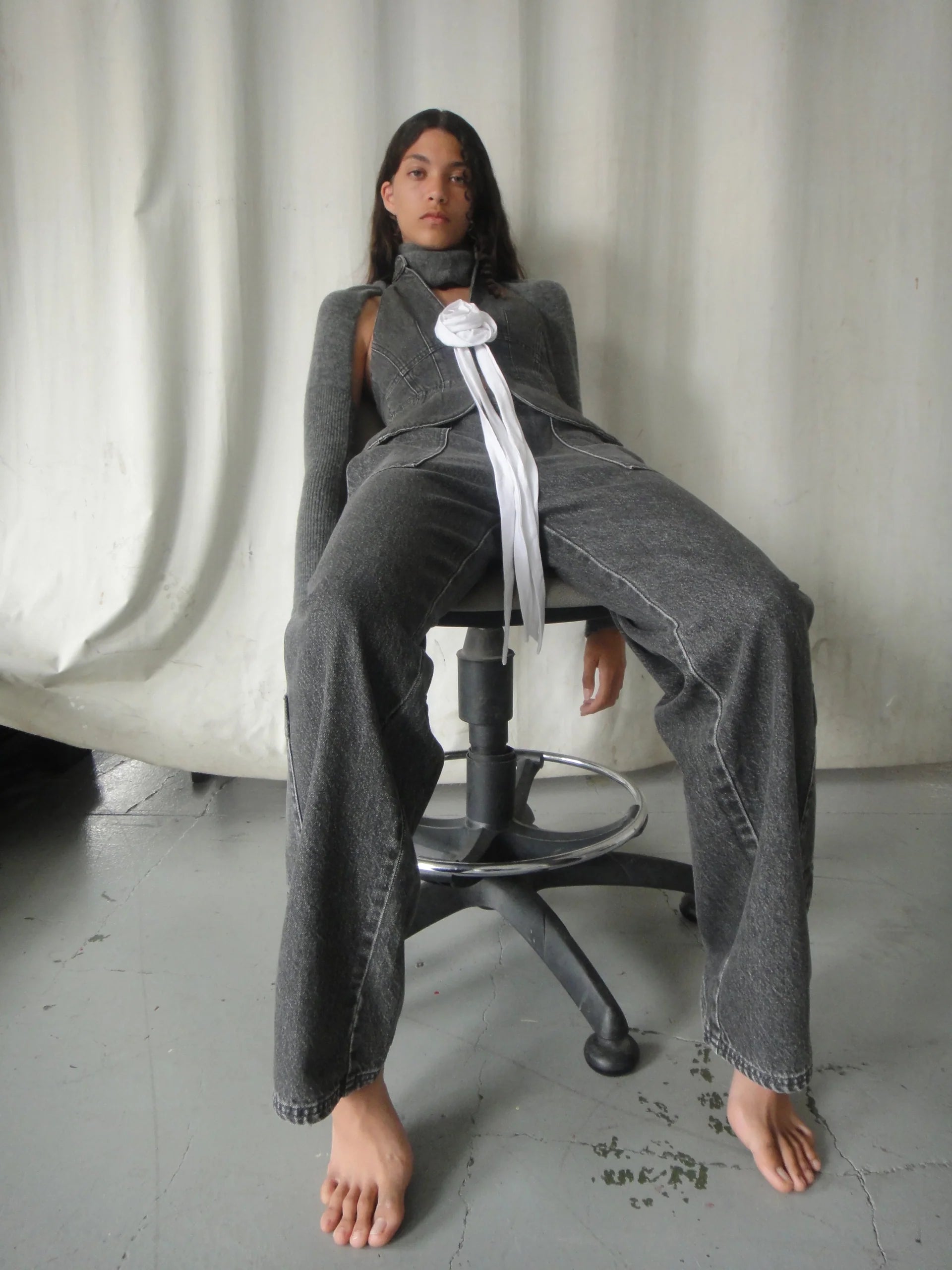 MILA TROUSERS GREY
