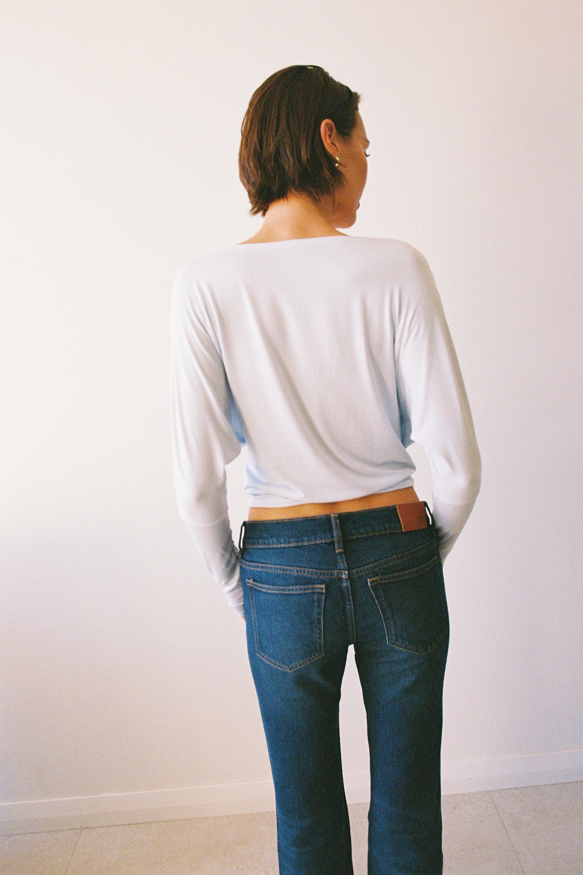 NAYA TOP ICE BLUE