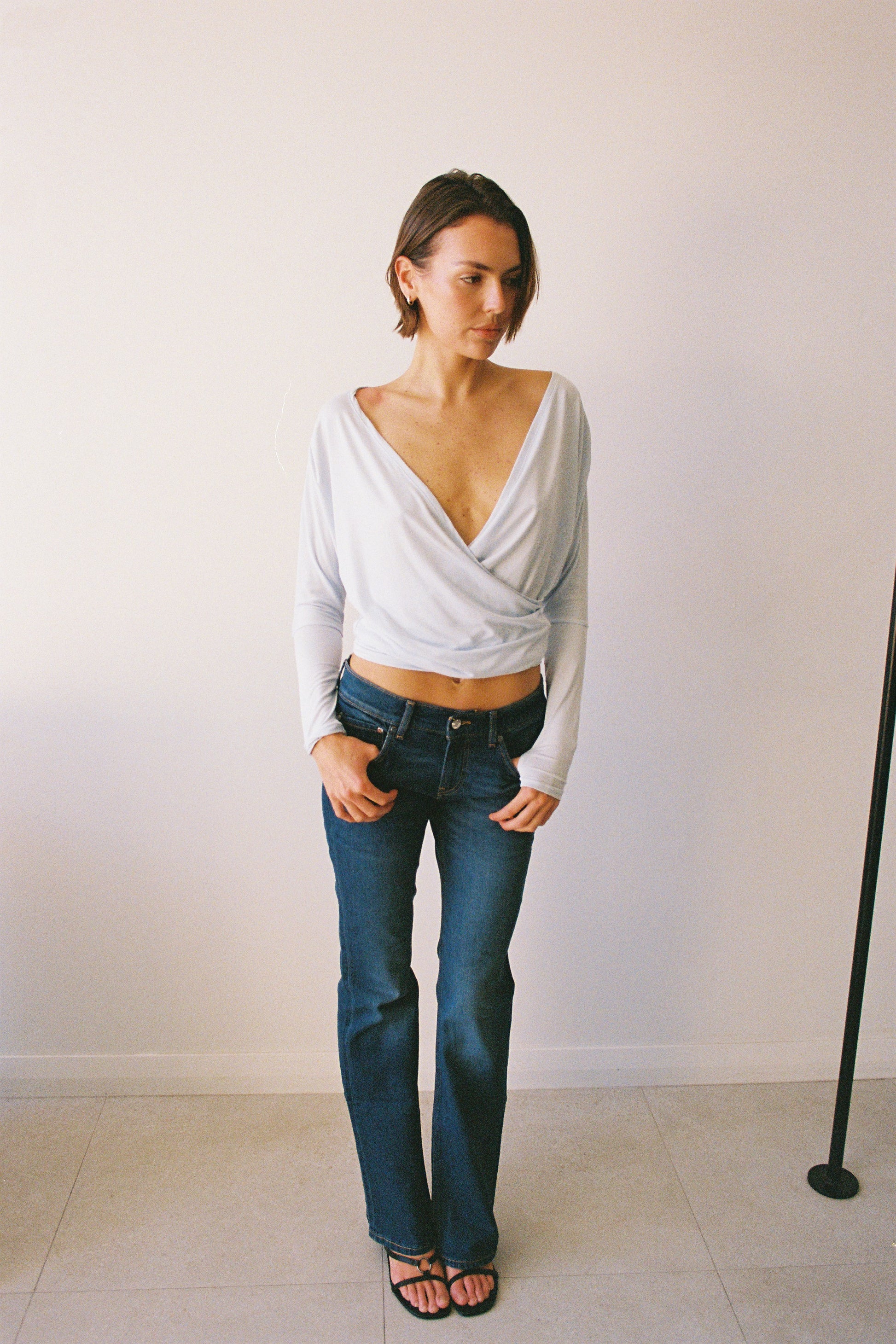 NAYA TOP ICE BLUE