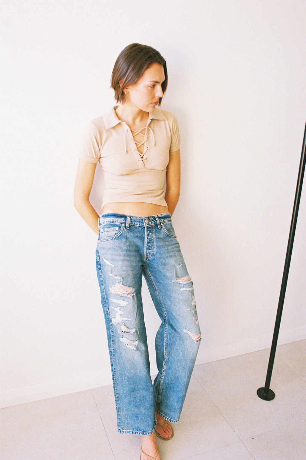 BOUND TEE TAN
