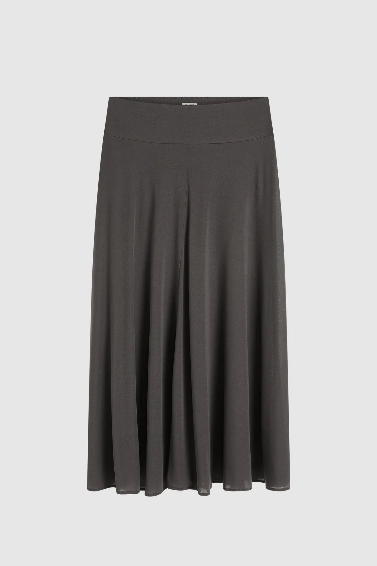 FLUID JERSEY SKIRT SOOT
