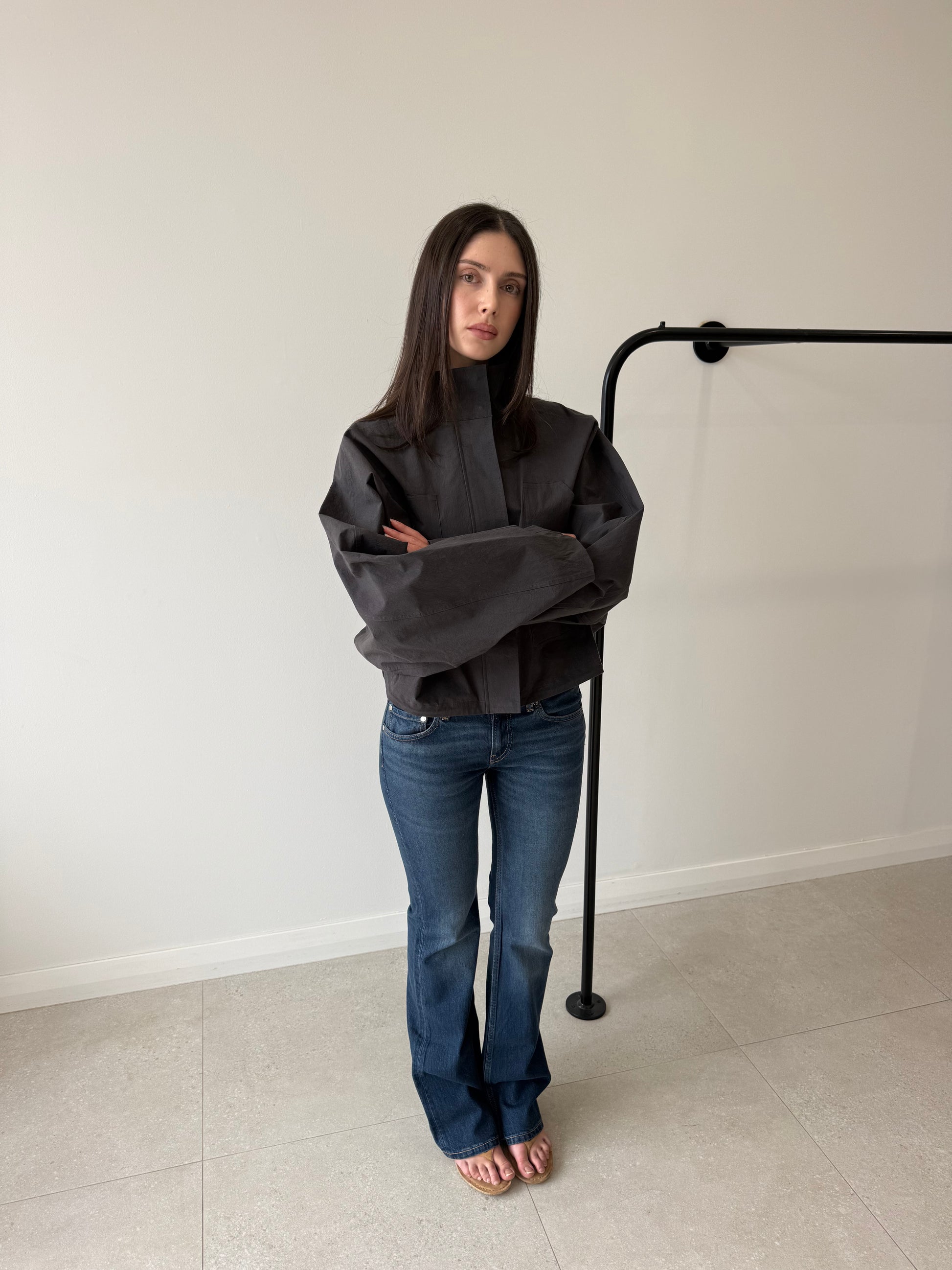 TECHNICAL COTTON CARPENTER JACKET