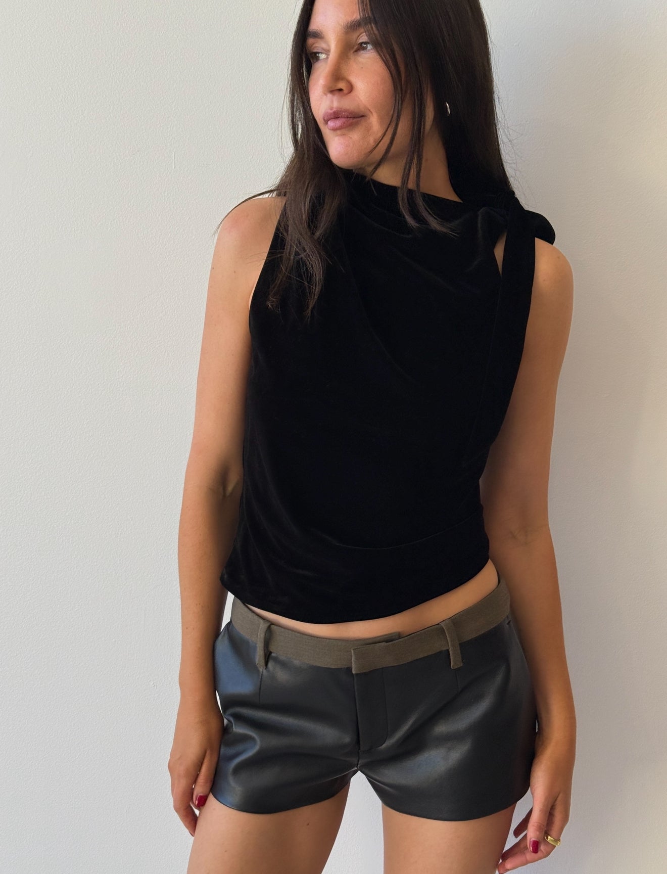 BRERA MINI SHORT BLACK