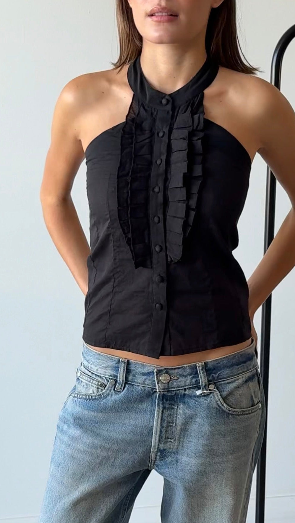 SHANSA TOP BLACK