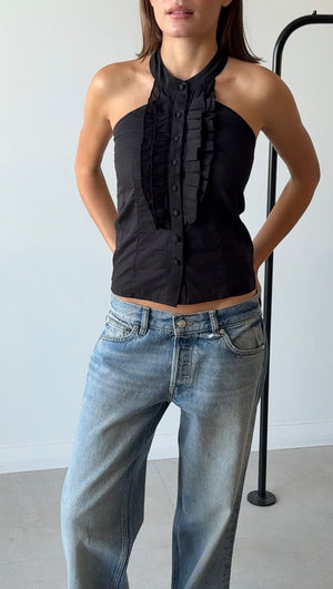 SHANSA TOP BLACK
