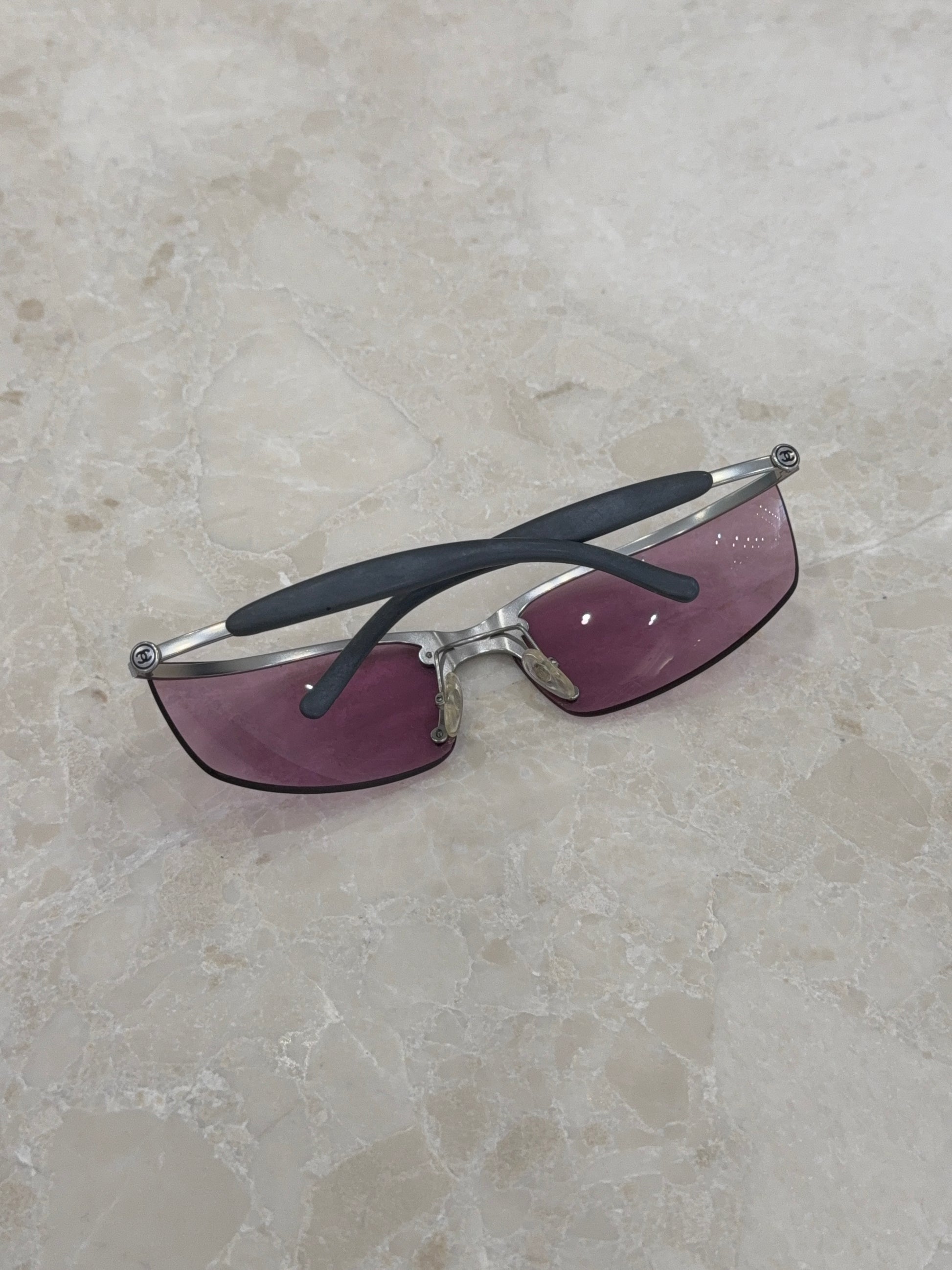 CHANEL SUNGLASSES PINK