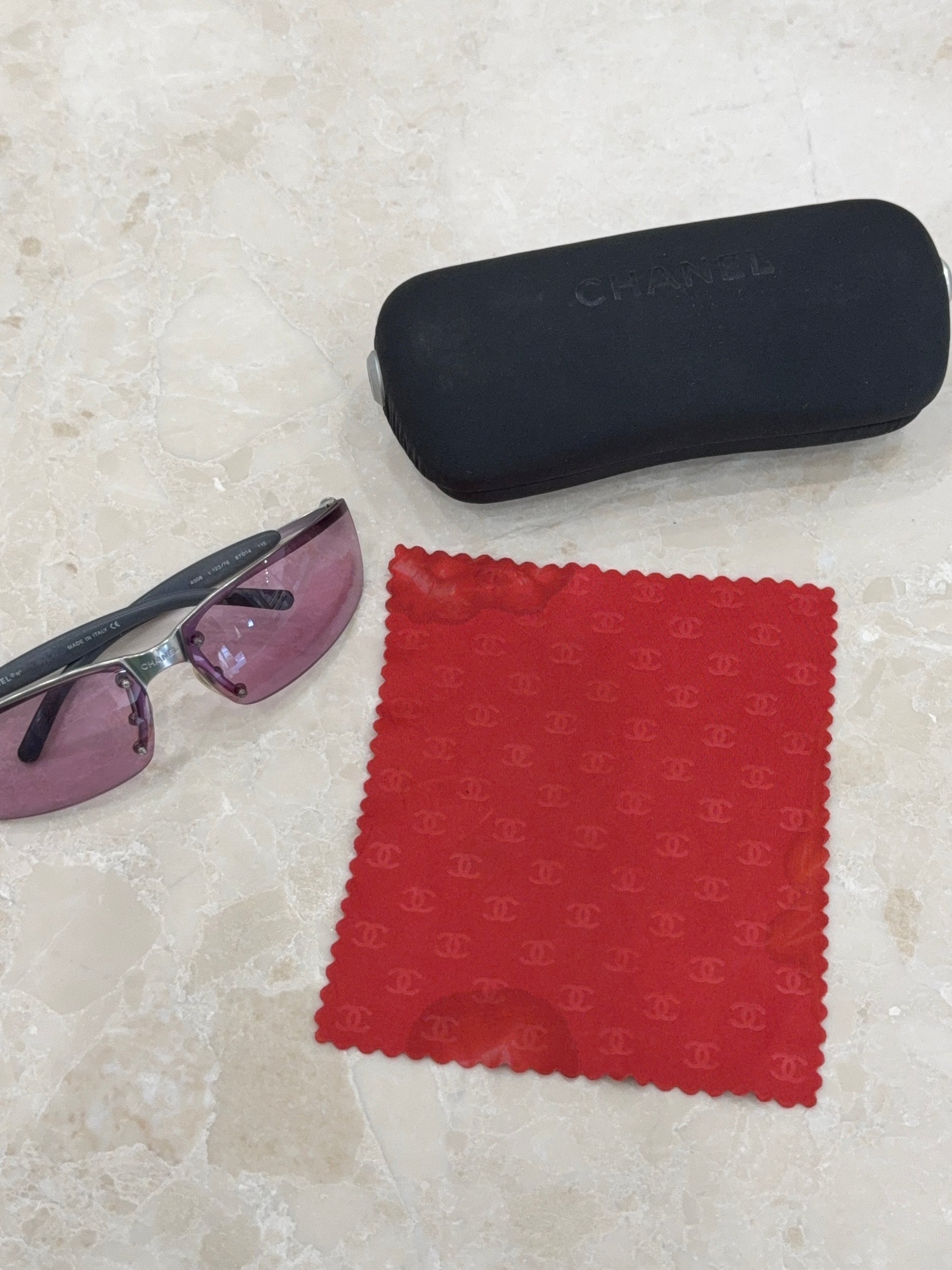CHANEL SUNGLASSES PINK