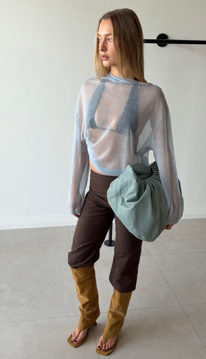 REVE SWEATER POWDER BLUE