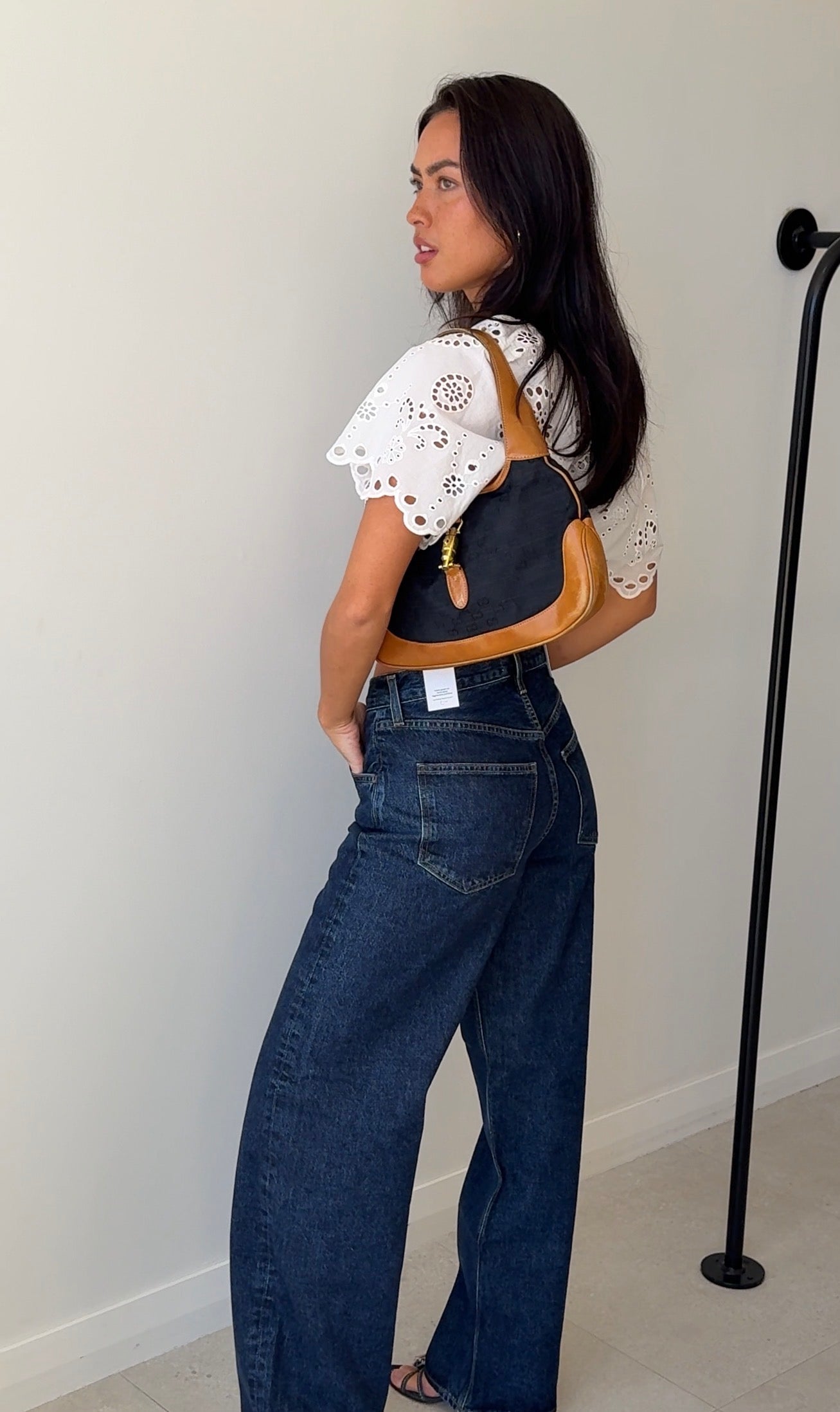 GUCCI CANVAS JACKIE BLACK