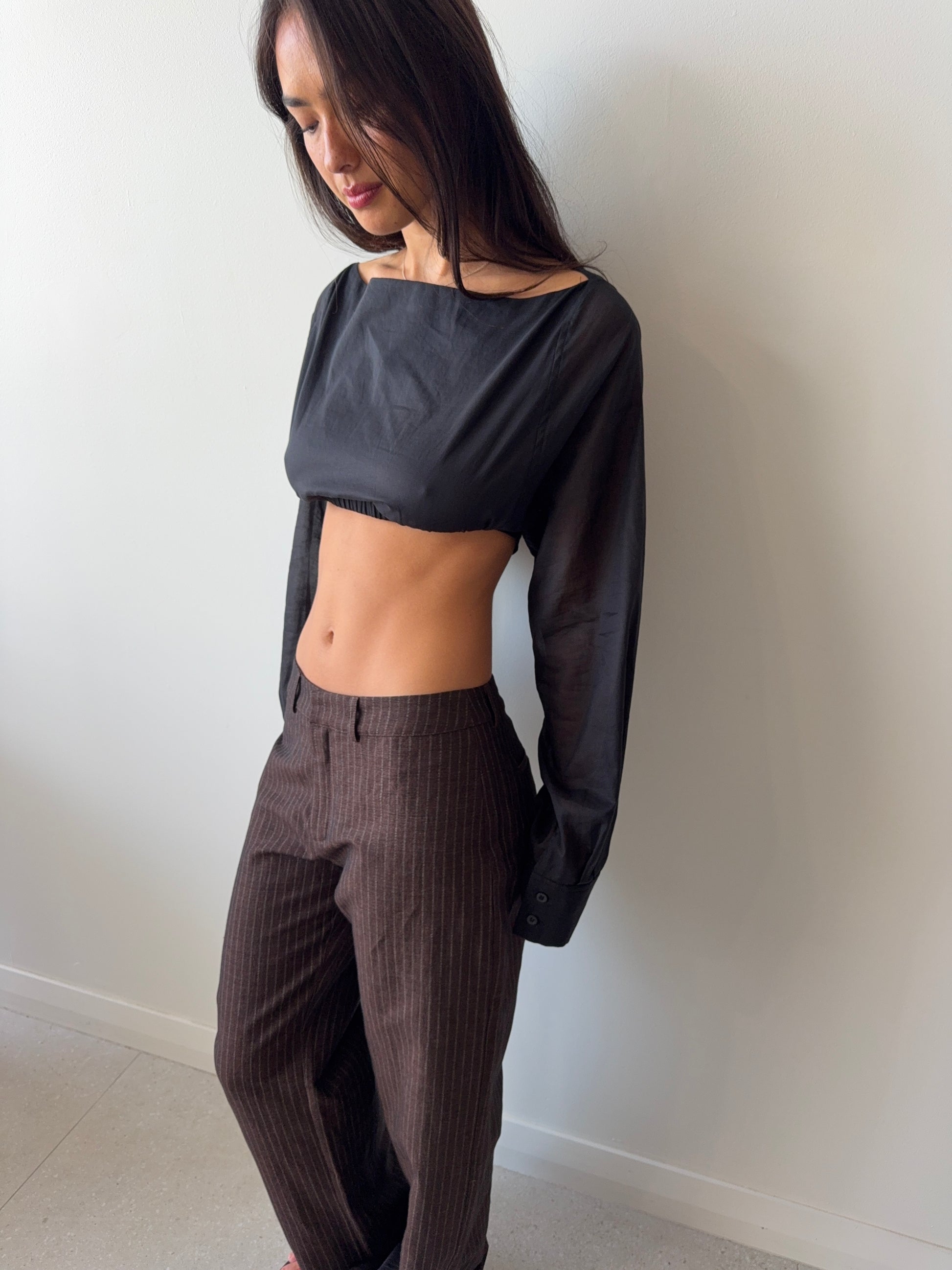 TIEA TOP BLACK