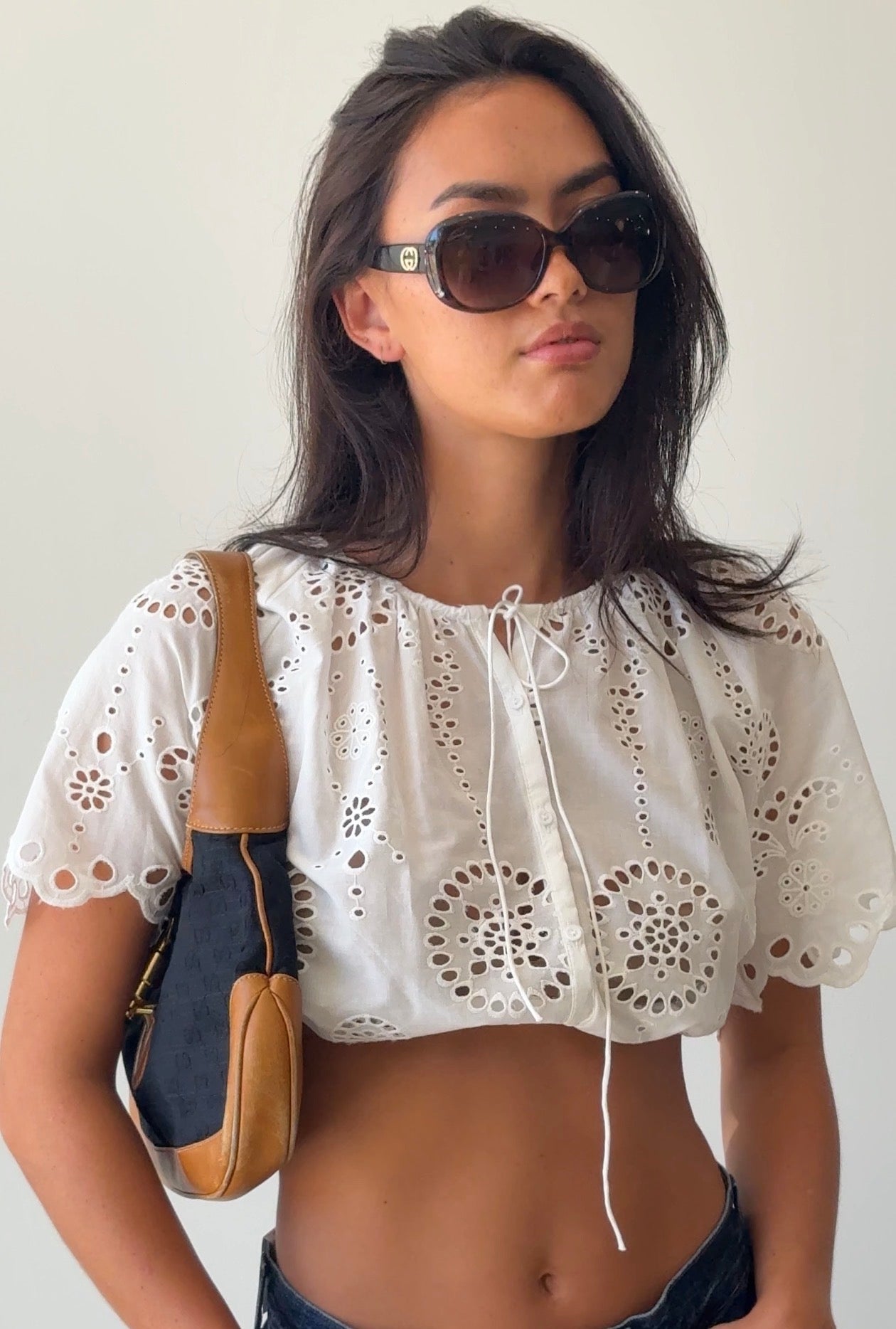 GUCCI INTERLOCKING SUNGLASSES