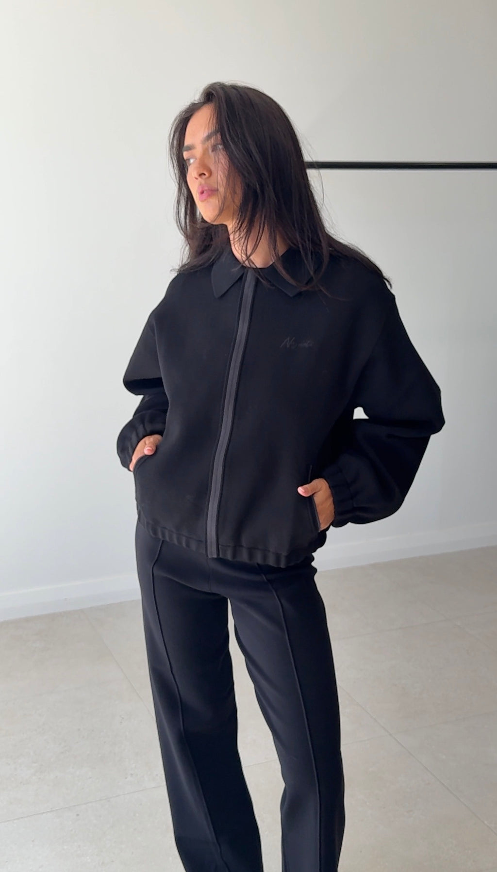 LOW RISE JONI PANT BLACK