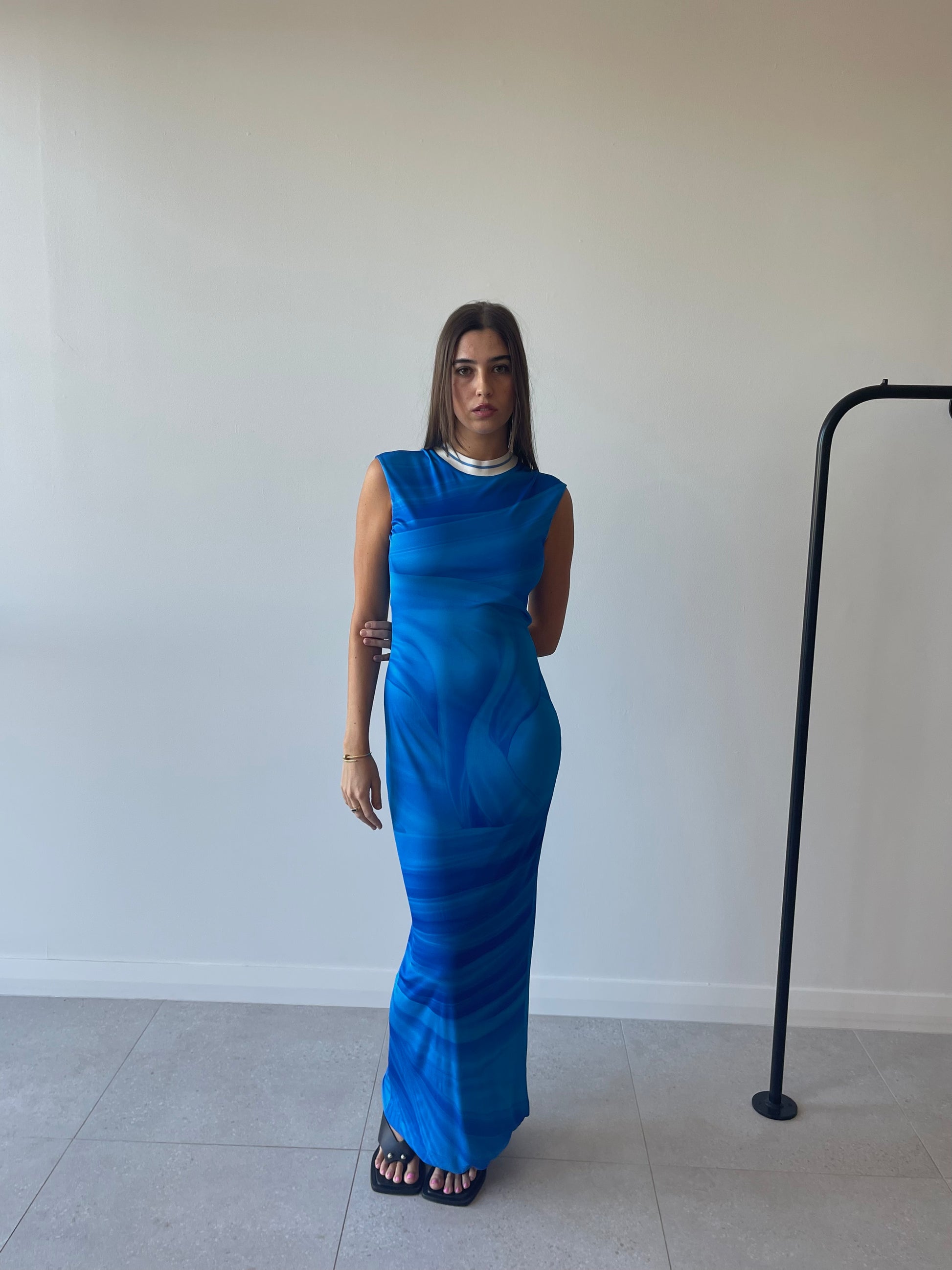 08 KENT DRESS IBIZA BLUE