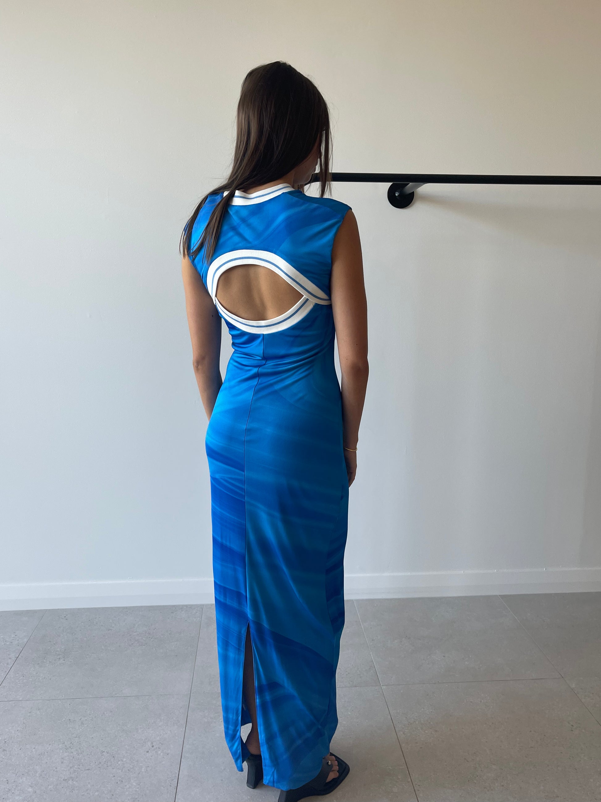 08 KENT DRESS IBIZA BLUE
