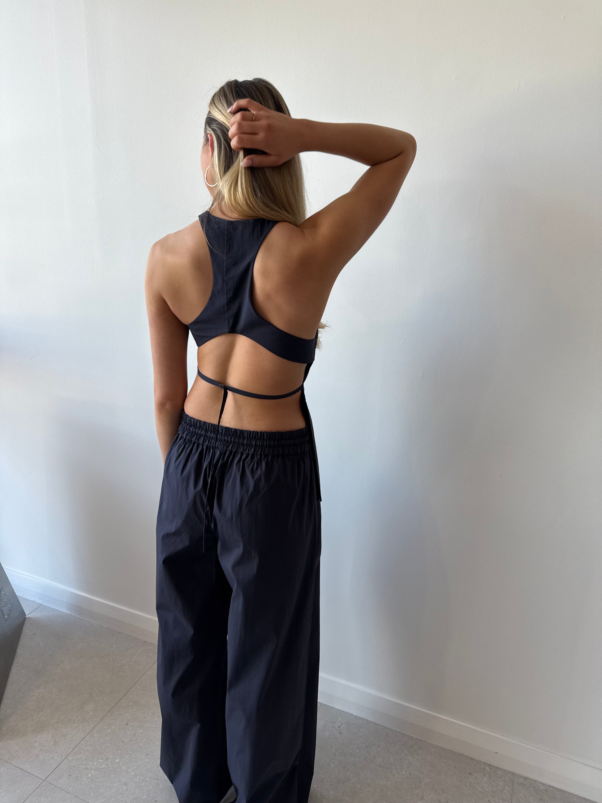 EVERYDAY DRAWSTRING PANTS DARK INK