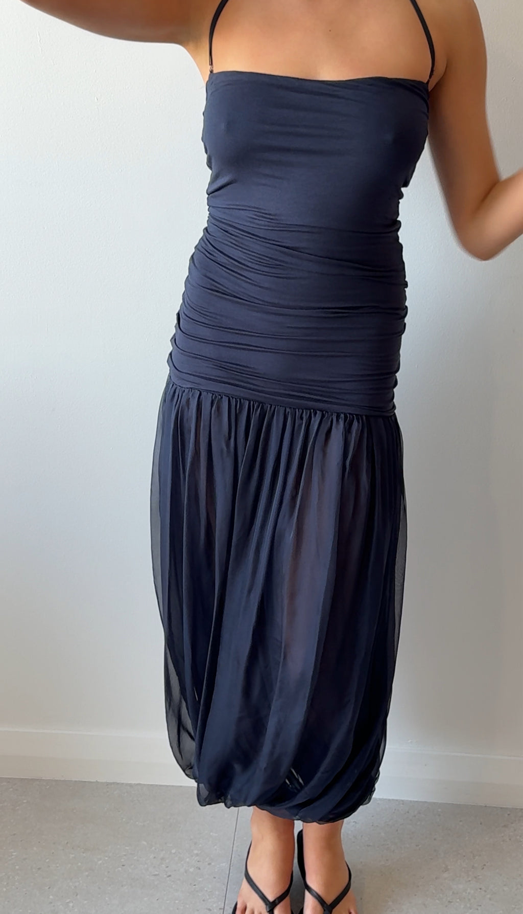 WILLOW DRESS NAVY