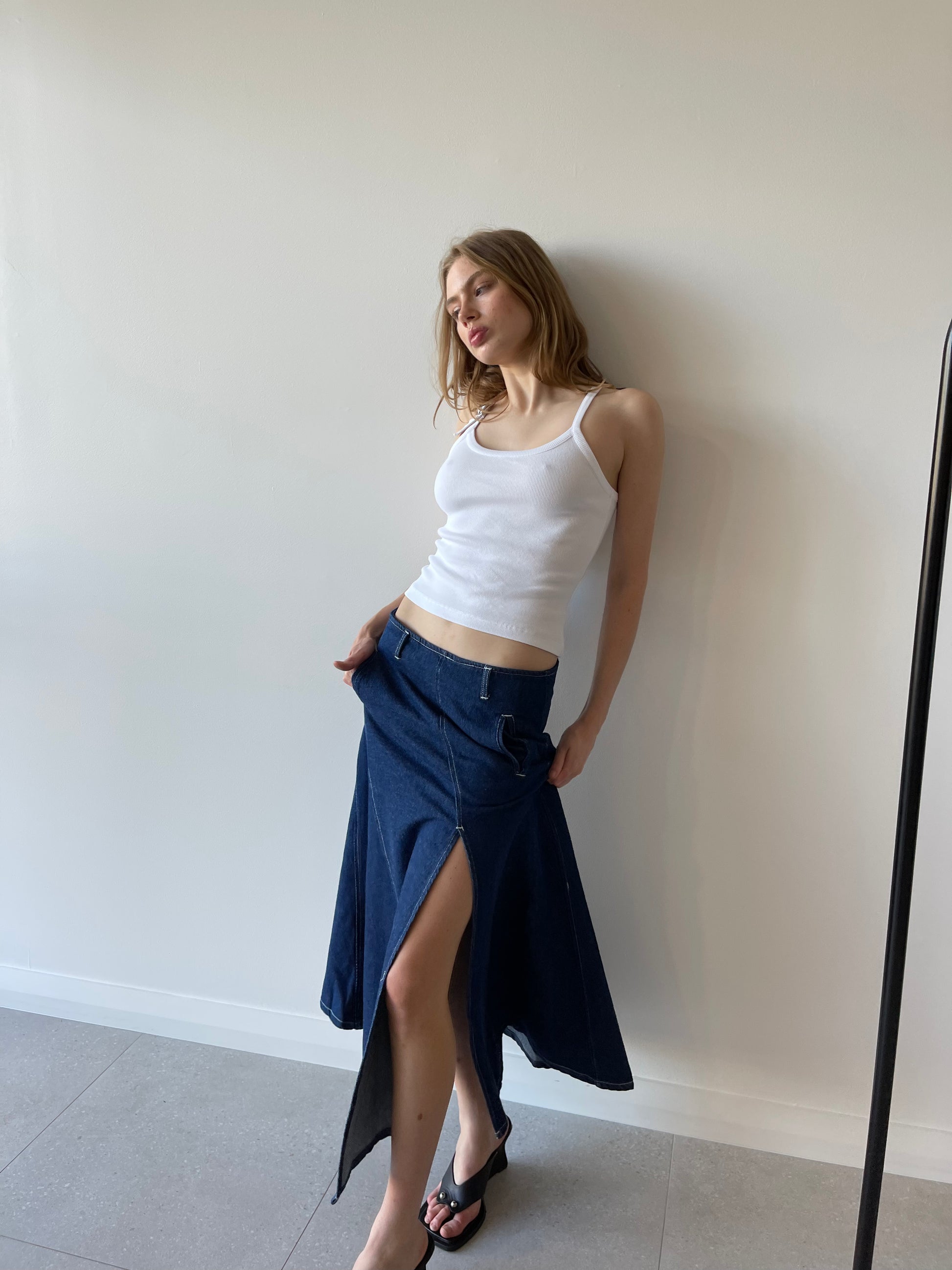 OHAU SKIRT BLUE