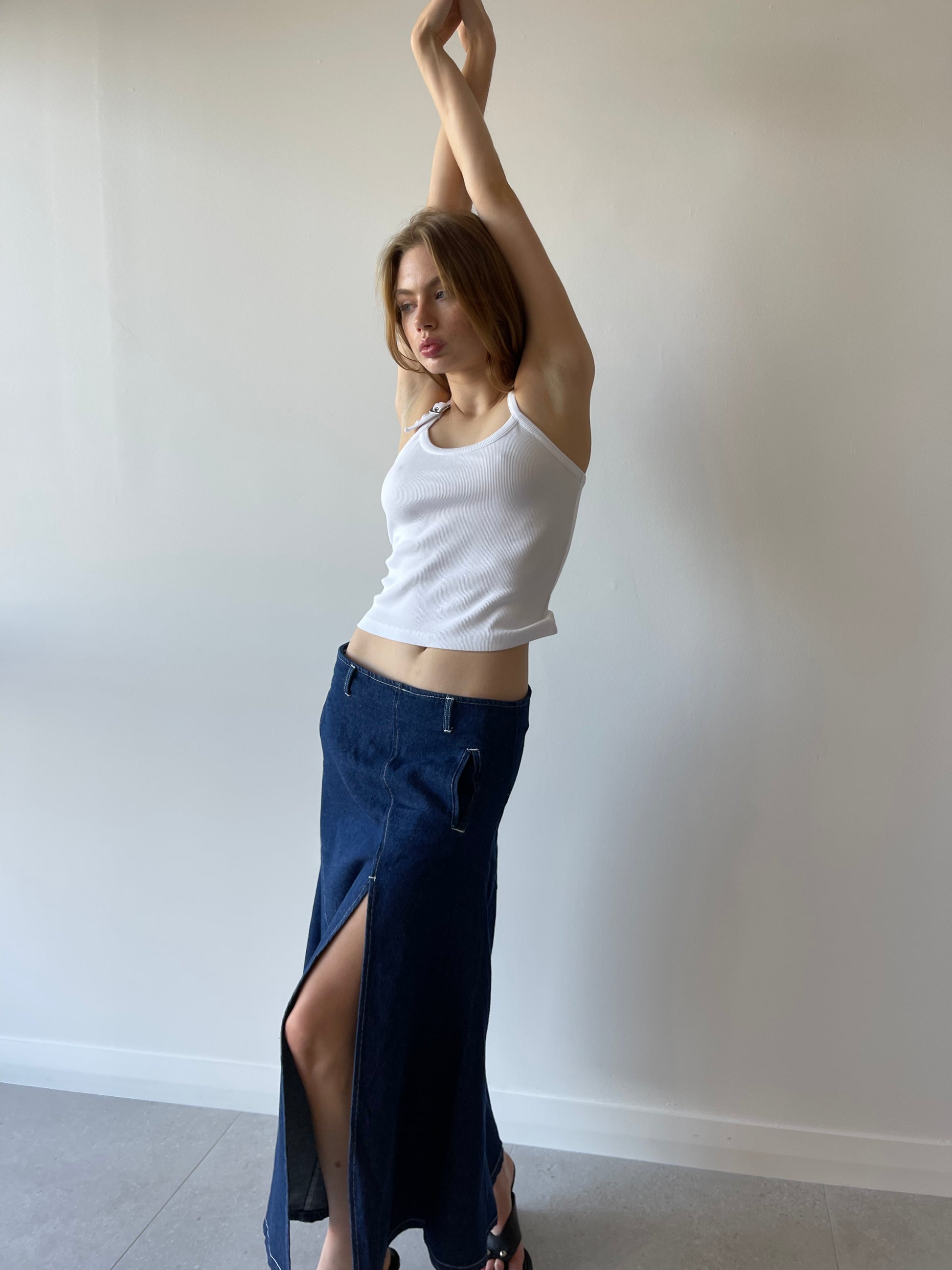 OHAU SKIRT BLUE
