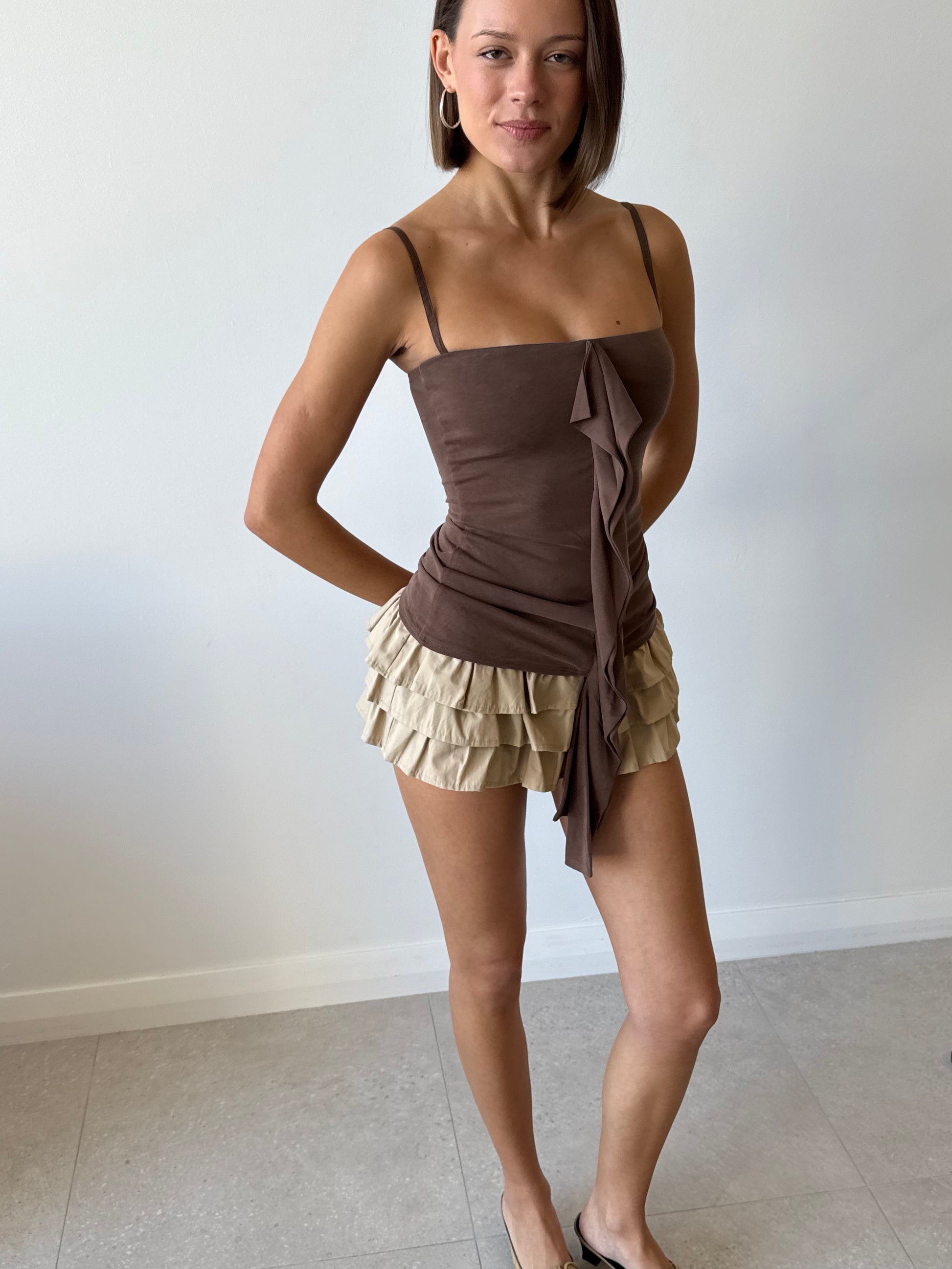 CASCADE TOP BROWN