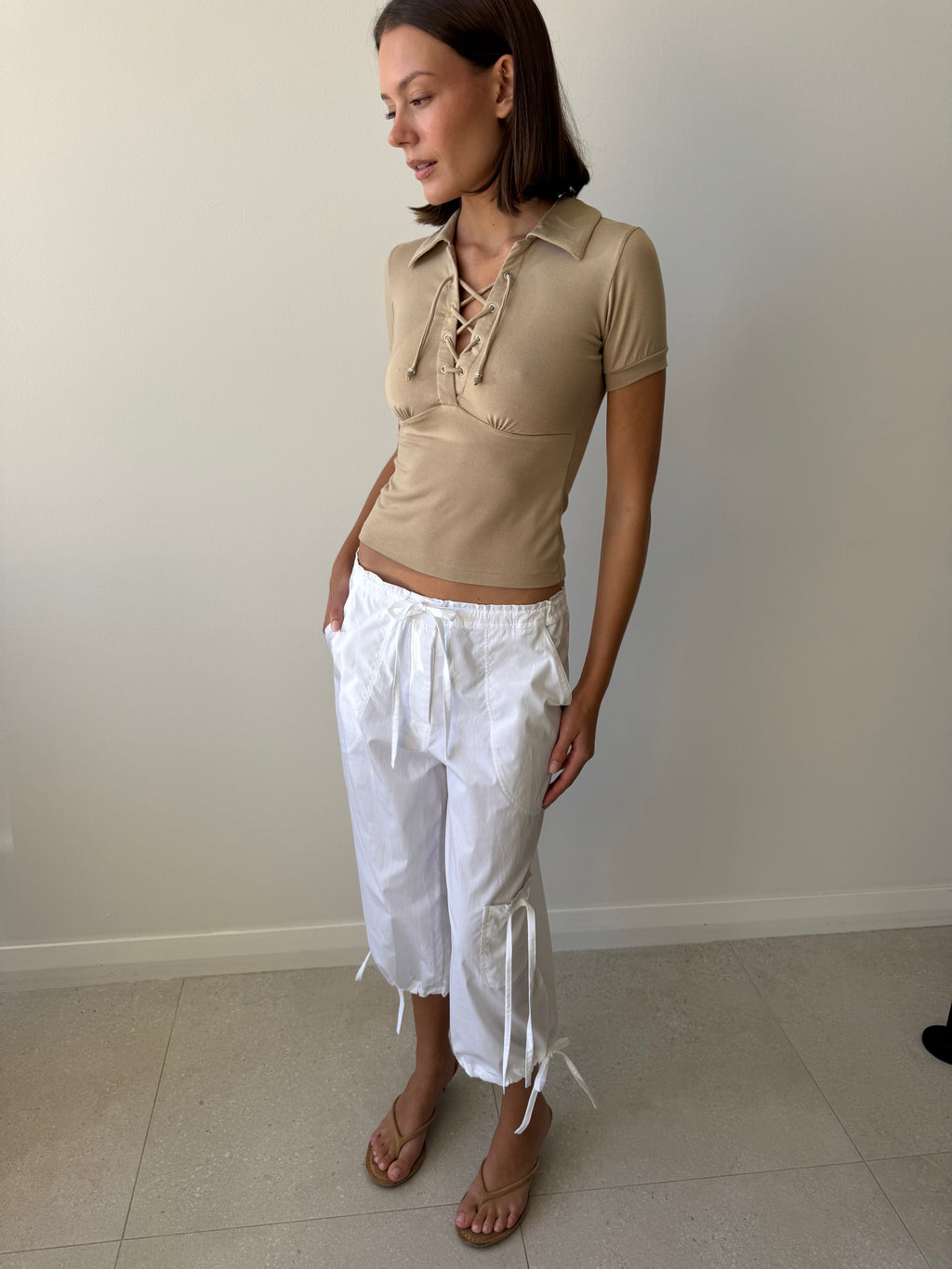 BOUND TEE TAN