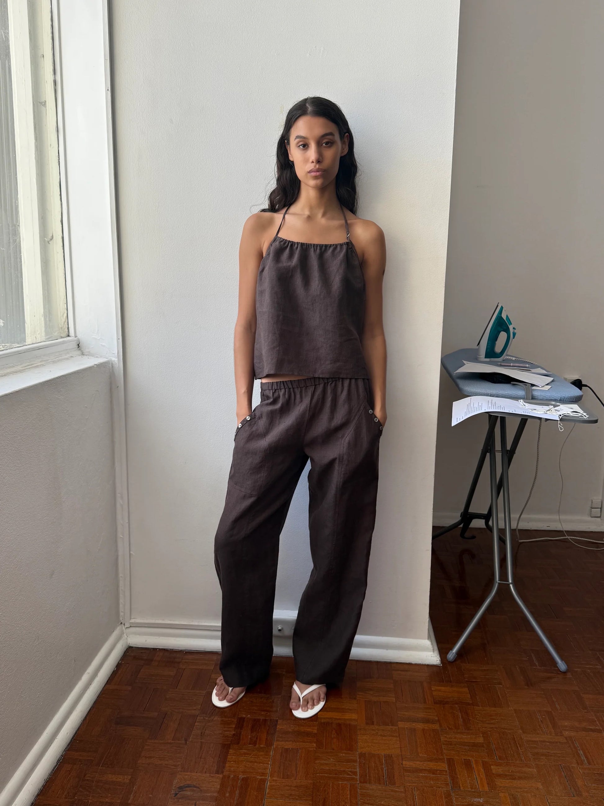 O RING HALTER BARK