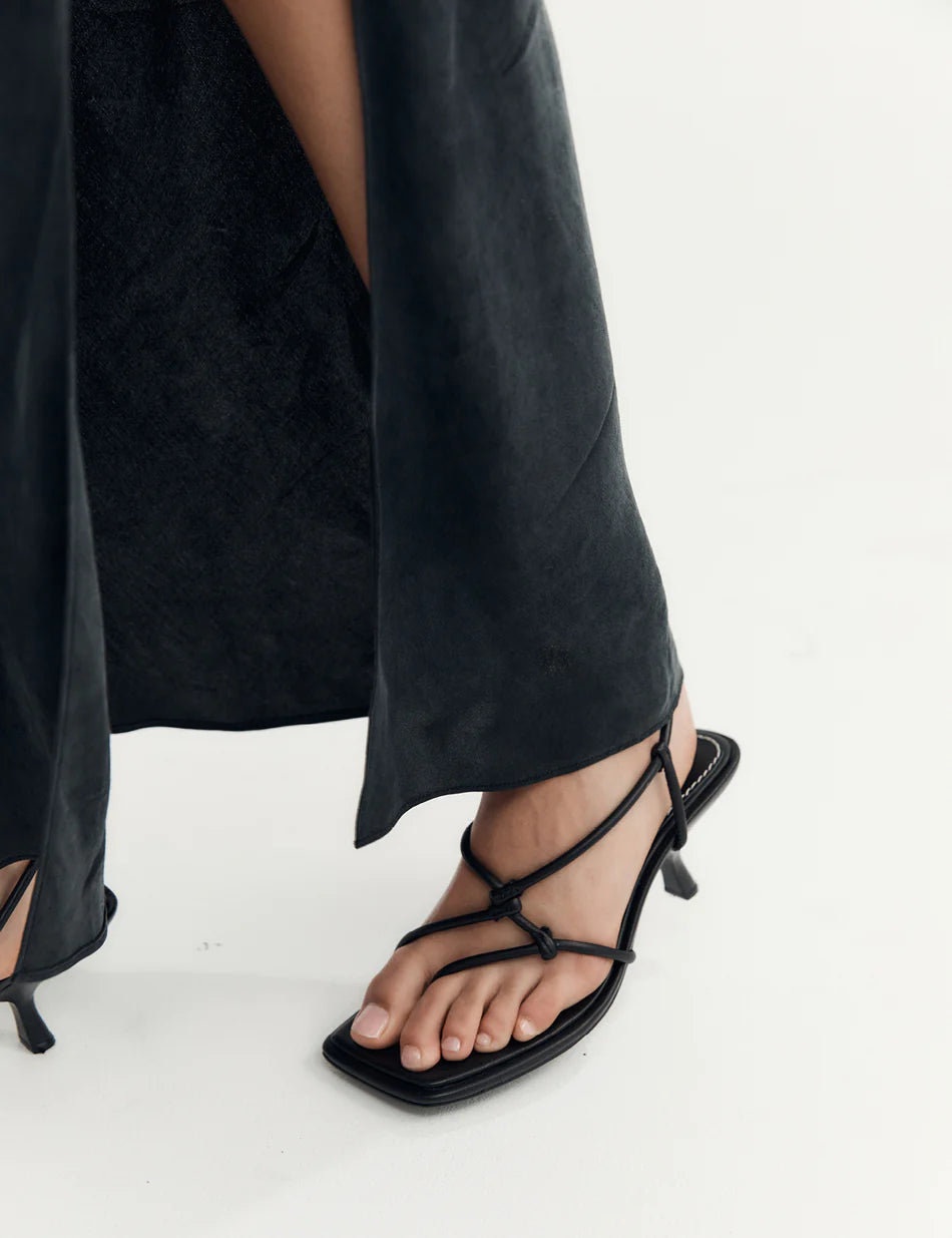 LILY HEEL BLACK