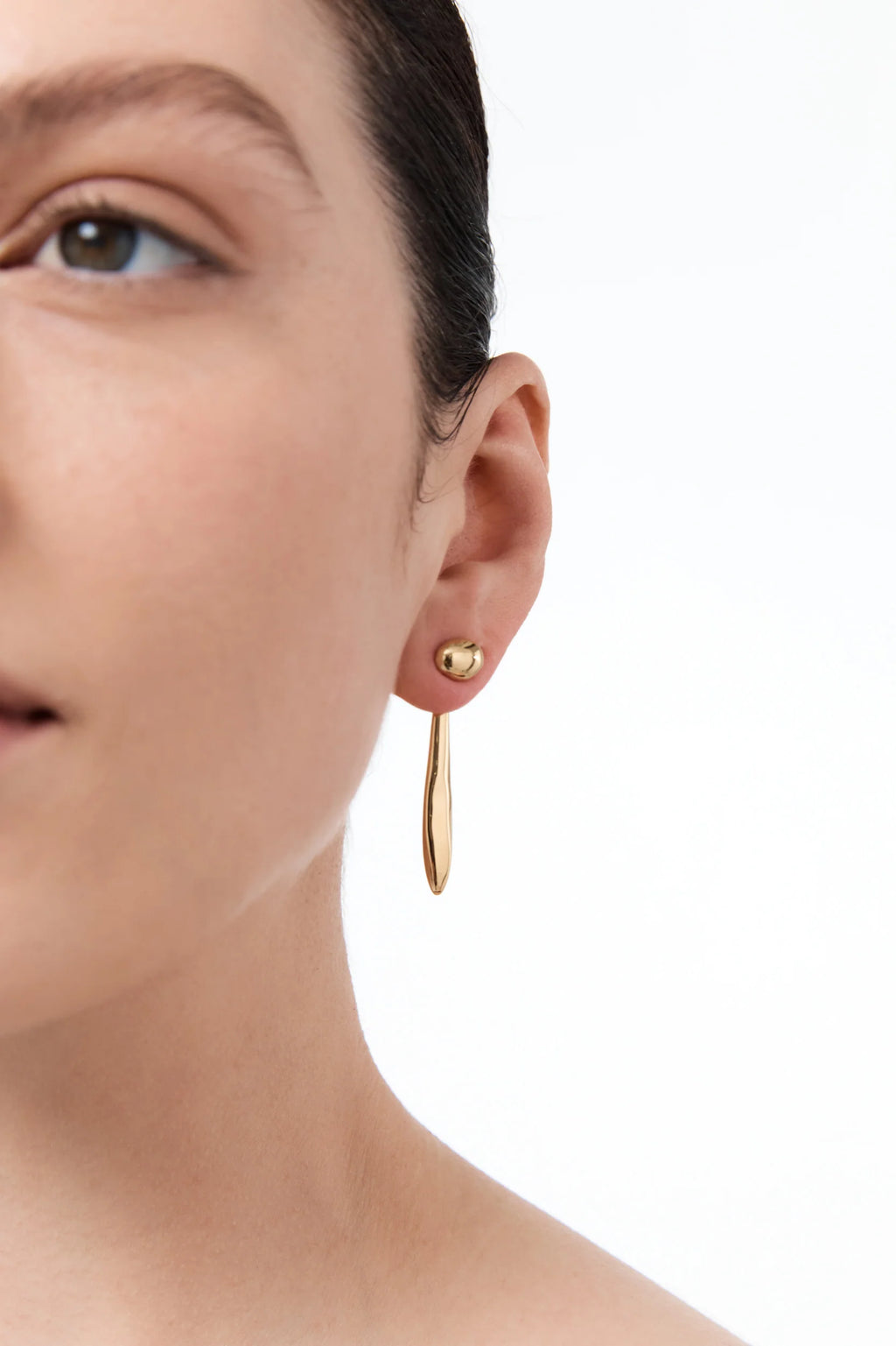 VERSO DROP EARRINGS GOLD