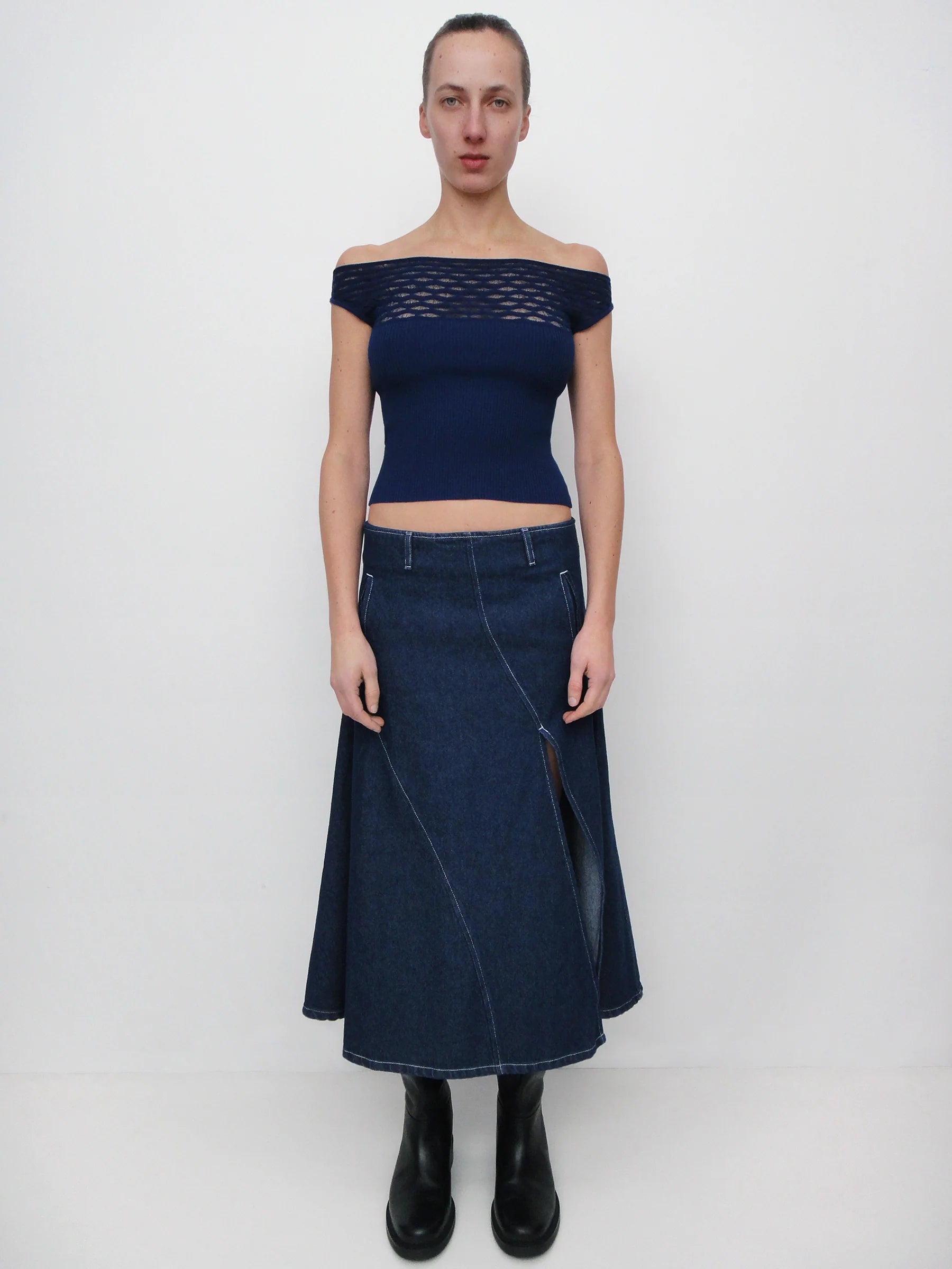 OHAU SKIRT BLUE