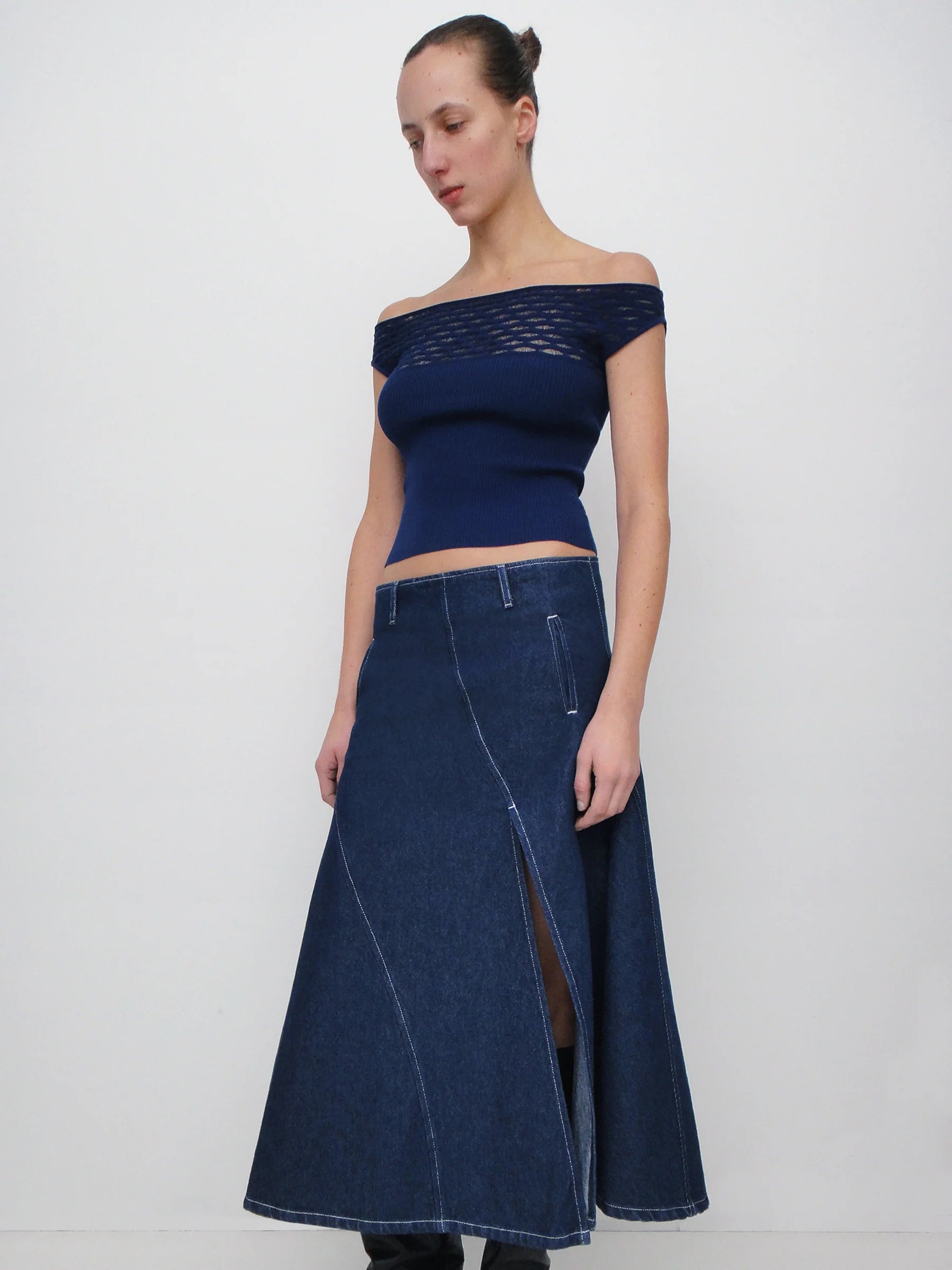 OHAU SKIRT BLUE