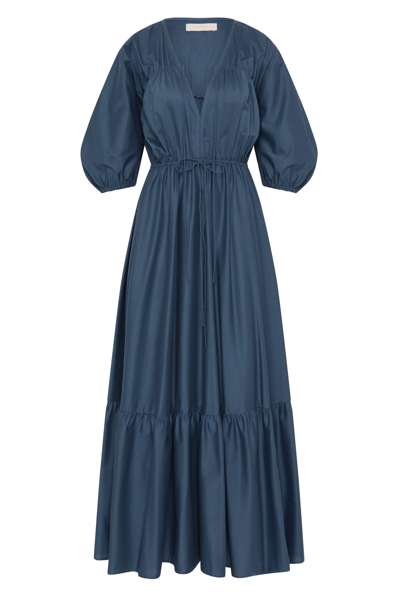 SIGRID MAXI DRESS VINTAGE NAVY
