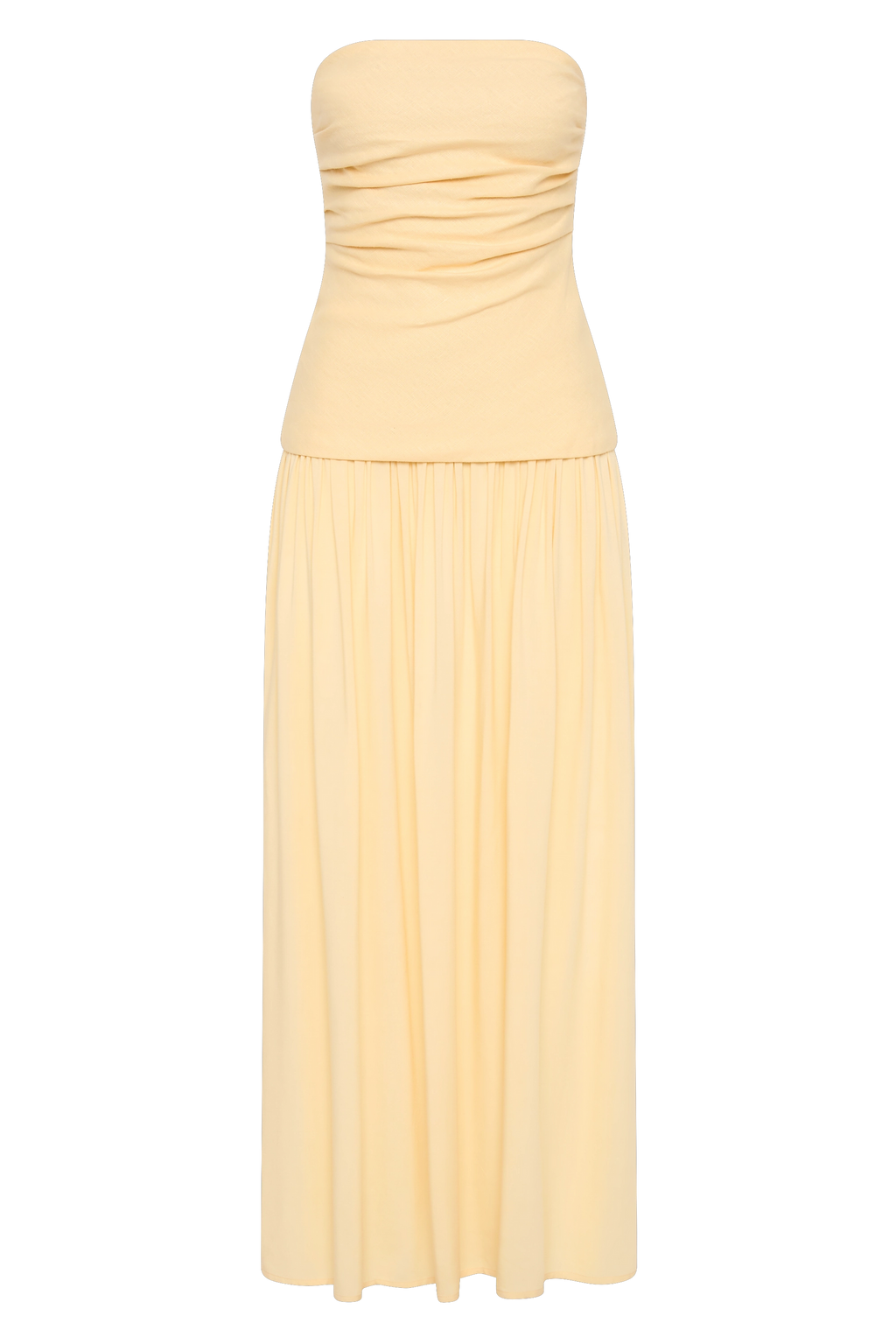 HEDY MAXI DRESS BUTTER