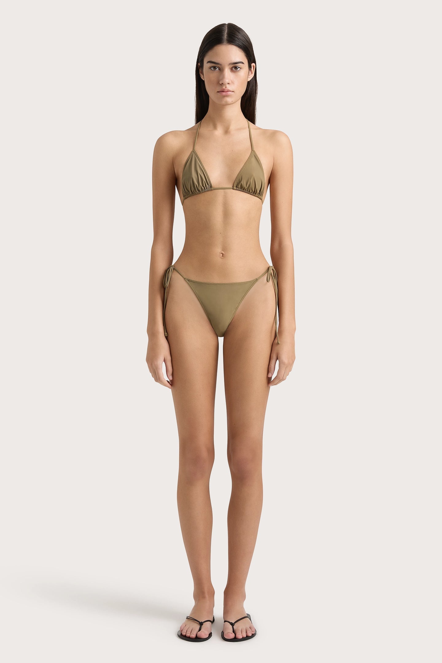 LEO BIKINI TOP KHAKI