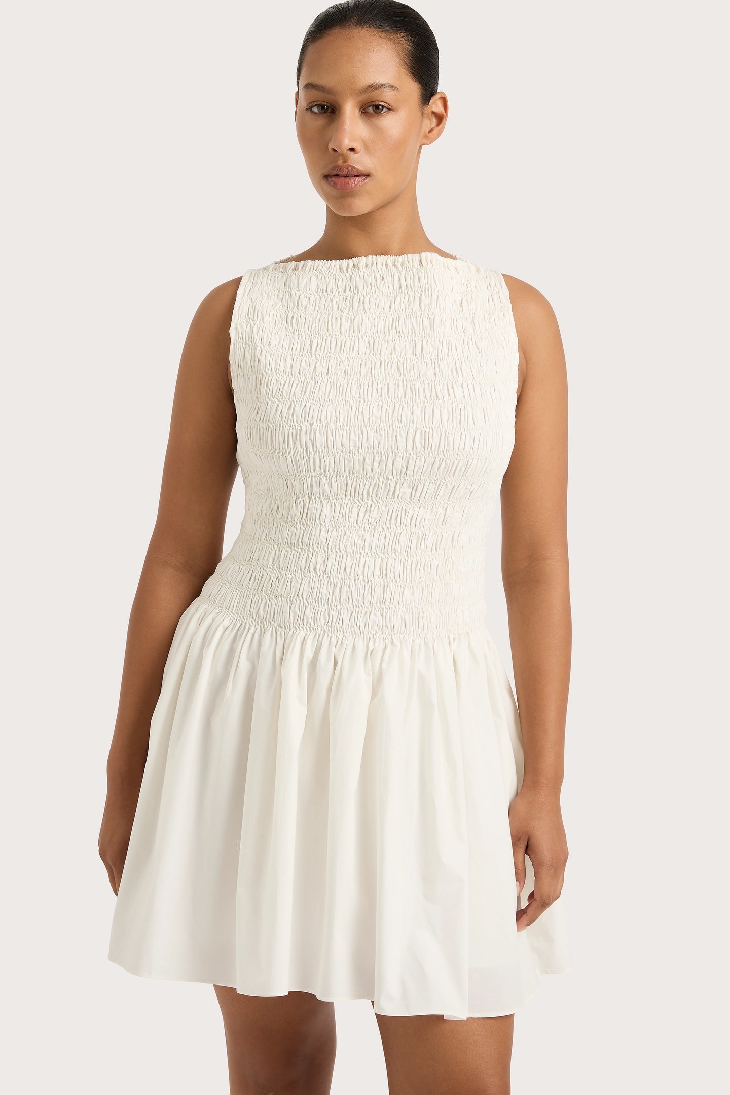 NOA MINI DRESS WHITE