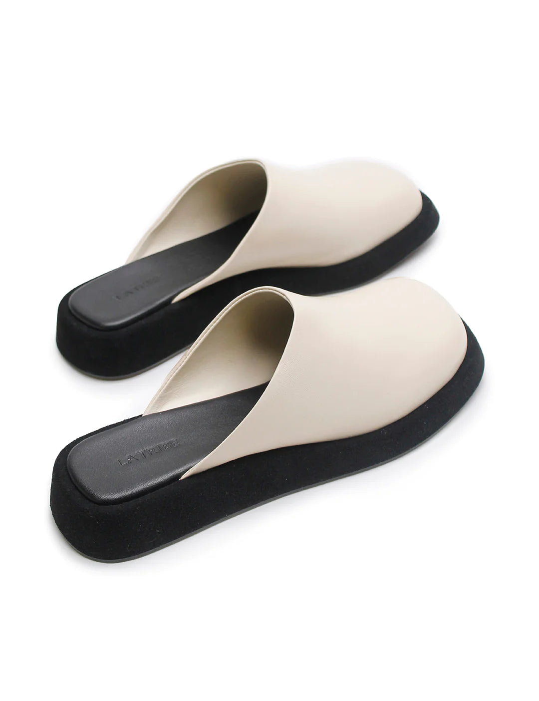 SIMPLE MULE 2181 CREAM/BLACK